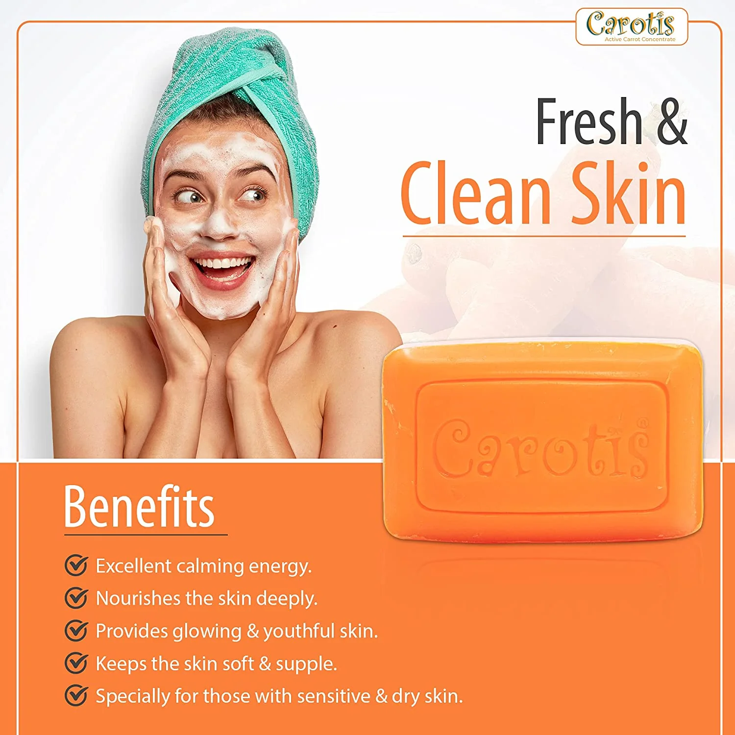 Carotis Beauty Soap 200g / 7.1 fl oz - Image 7