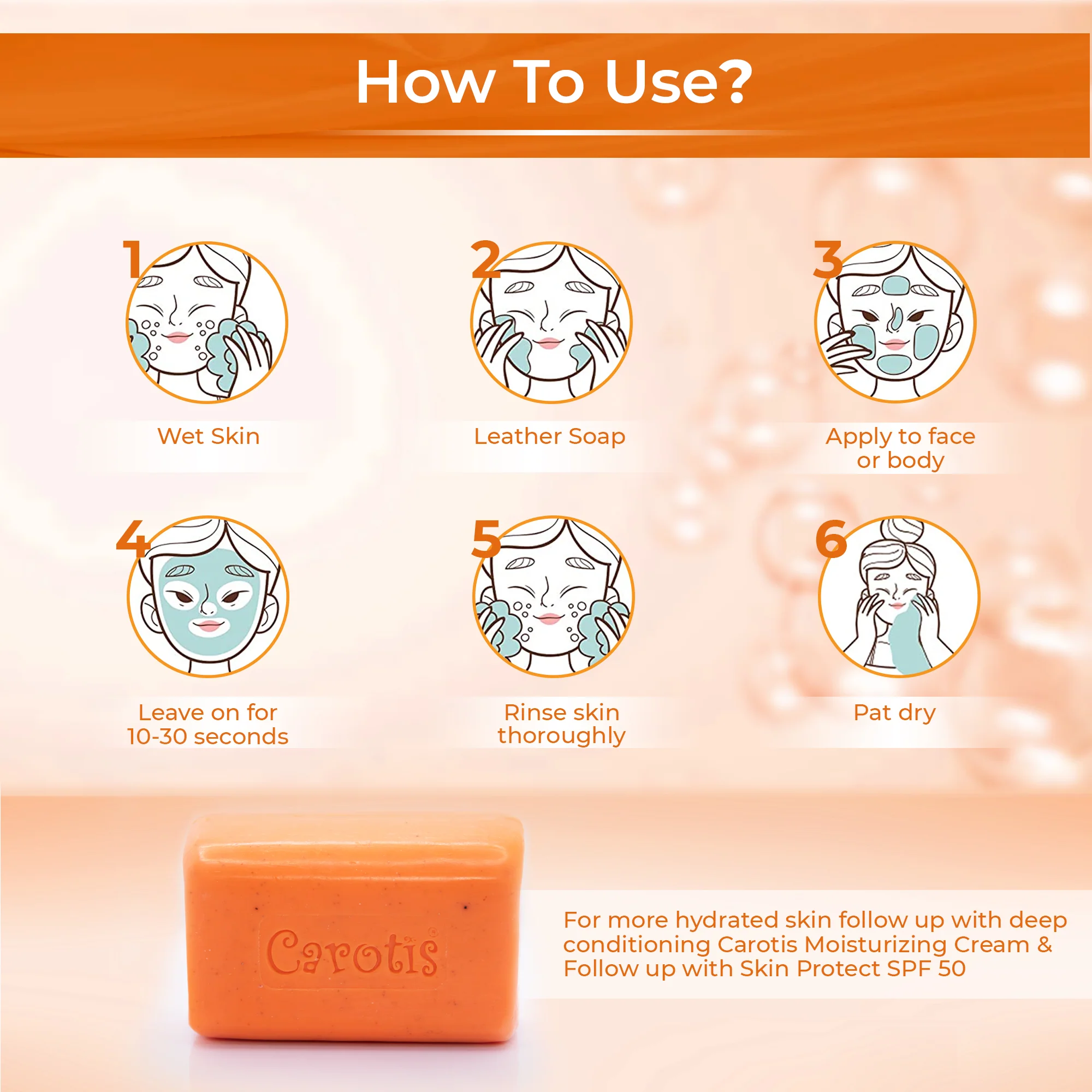 Carotis Exfoliating Soap 200g / 7.1 fl oz - Image 3