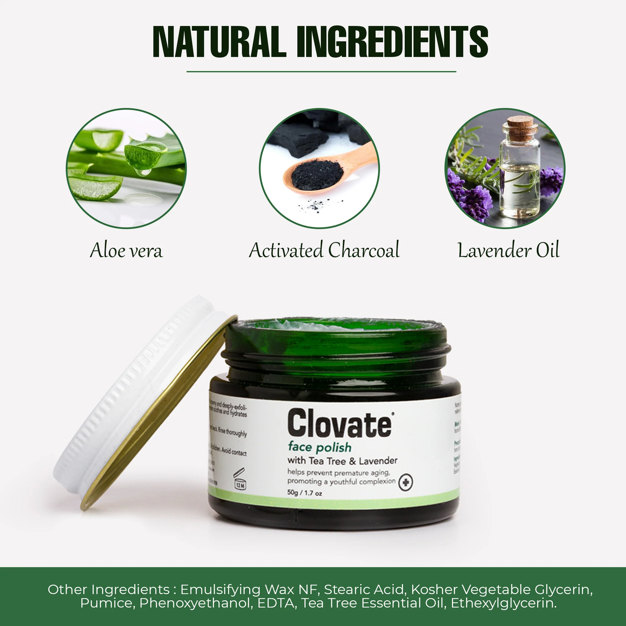 Clovate Face Polish - 50g / 1.7 fl oz - Image 9