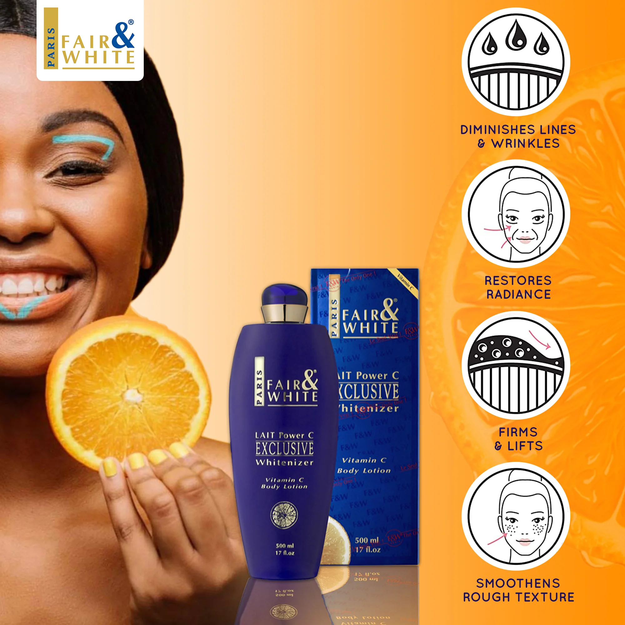 Fair & White Exclusive Body Lotion with Pure Vitamin C - Image 5