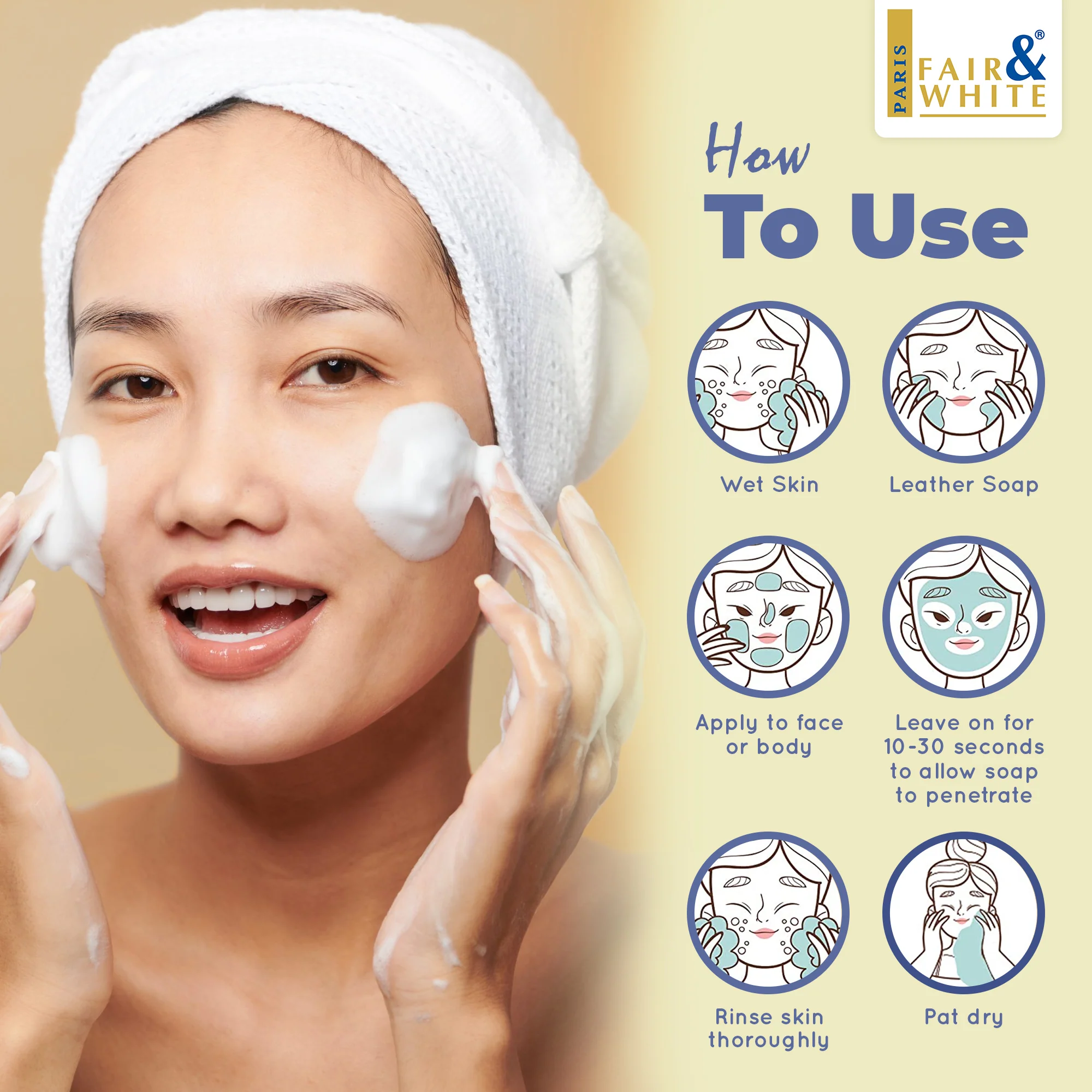 Fair & White Savon Exclusive Whitenizer Exfoliating Soap - Image 4