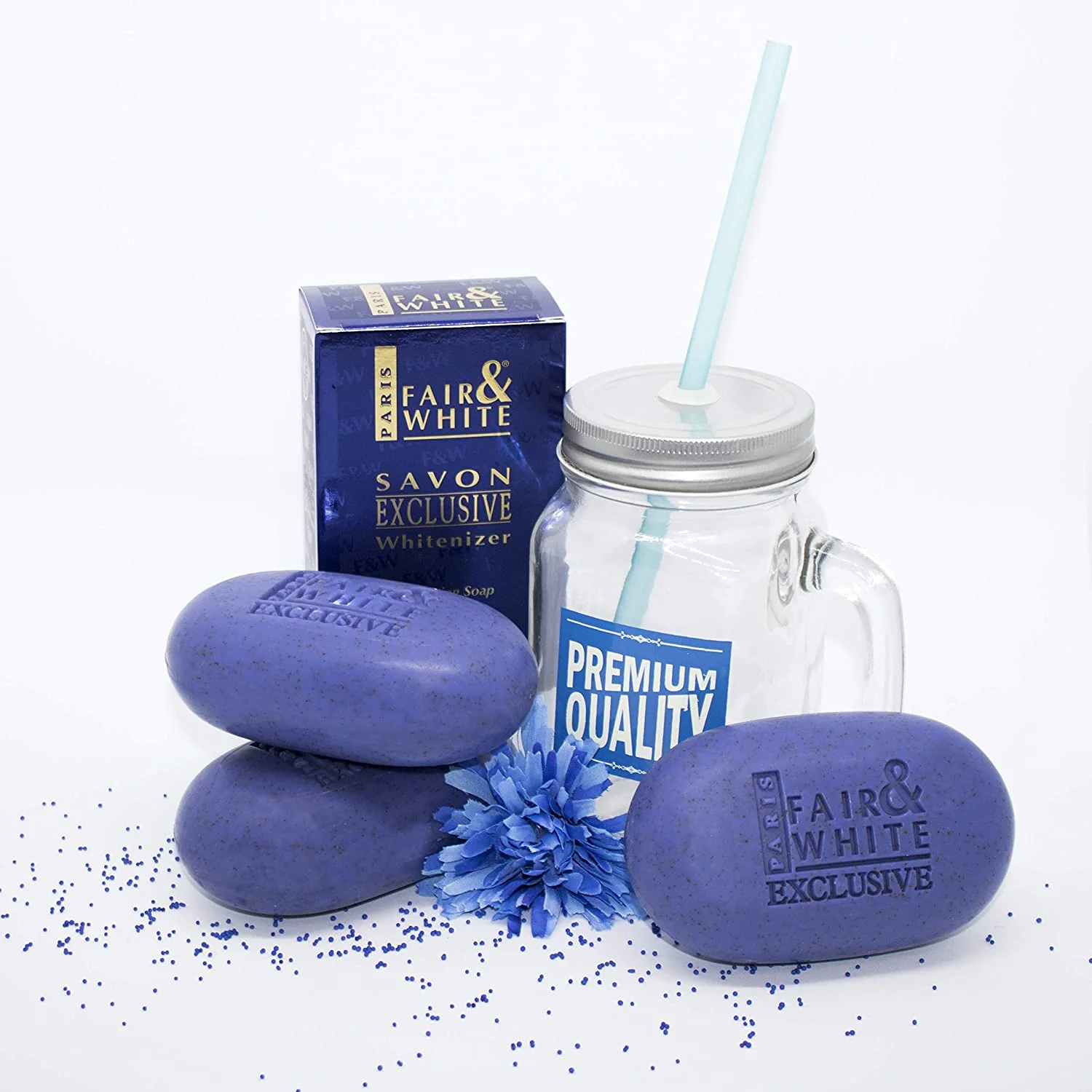 Fair & White Savon Exclusive Whitenizer Exfoliating Soap - Image 8