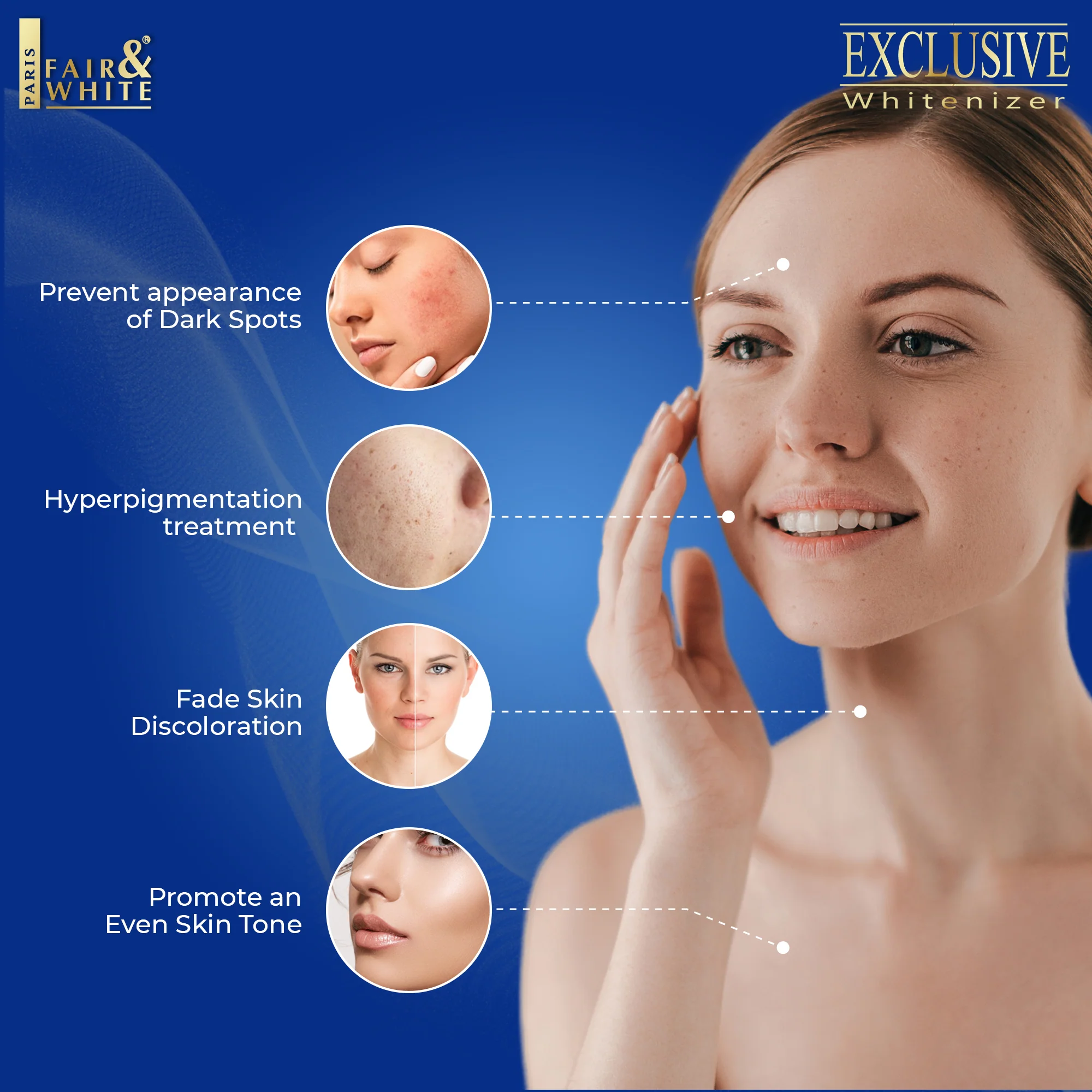 Fair & White Exclusive Gel Cream Dark Spot Corrector - Image 3