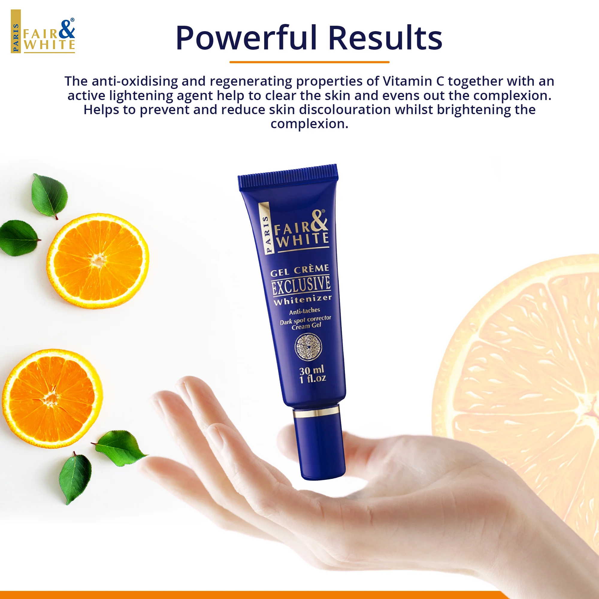 Fair & White Exclusive Gel Cream Vitamin C - Image 4