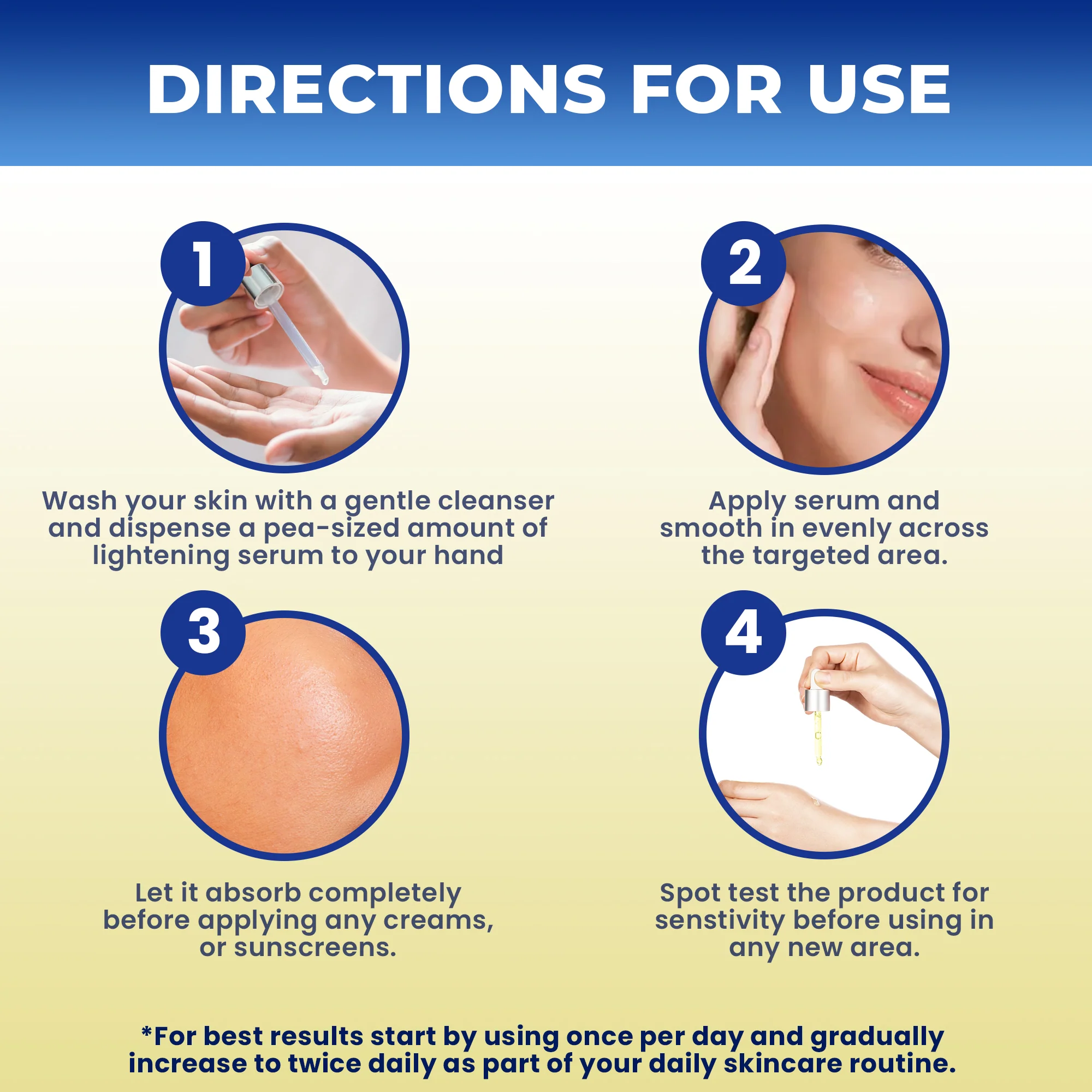 Fair & White Exclusive Whitenizer Serum NHQ - 30ml / 1 fl oz - Image 4