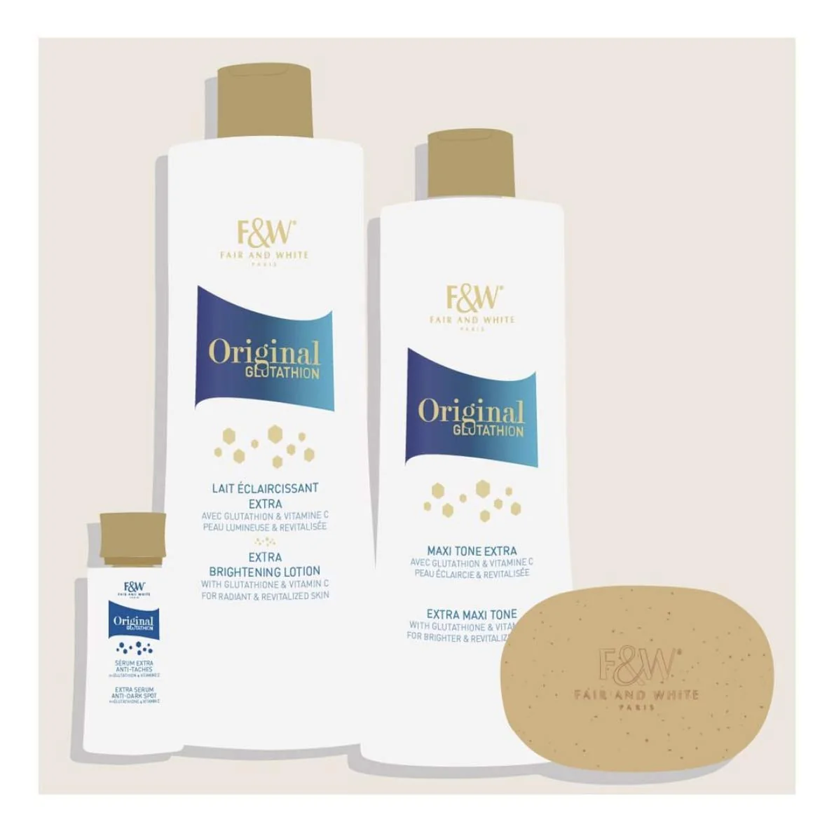 Fair & White Glutathion Extra Exfoliating Soap 200g - Image 6