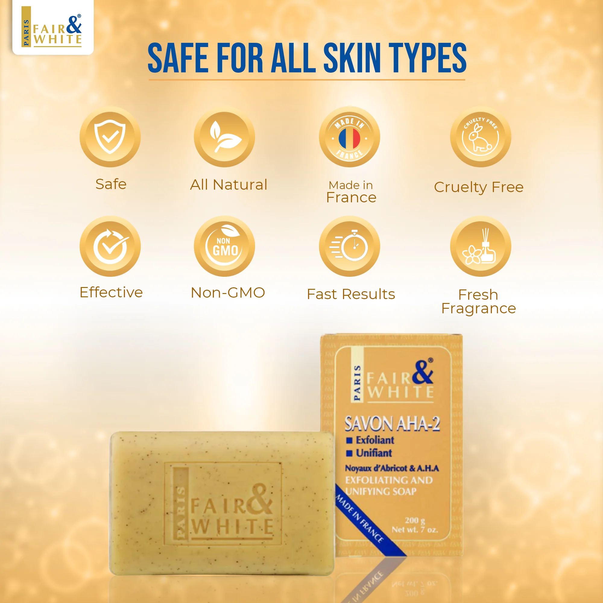 Fair & White Original AHA Exfoliating Soap - Image 4