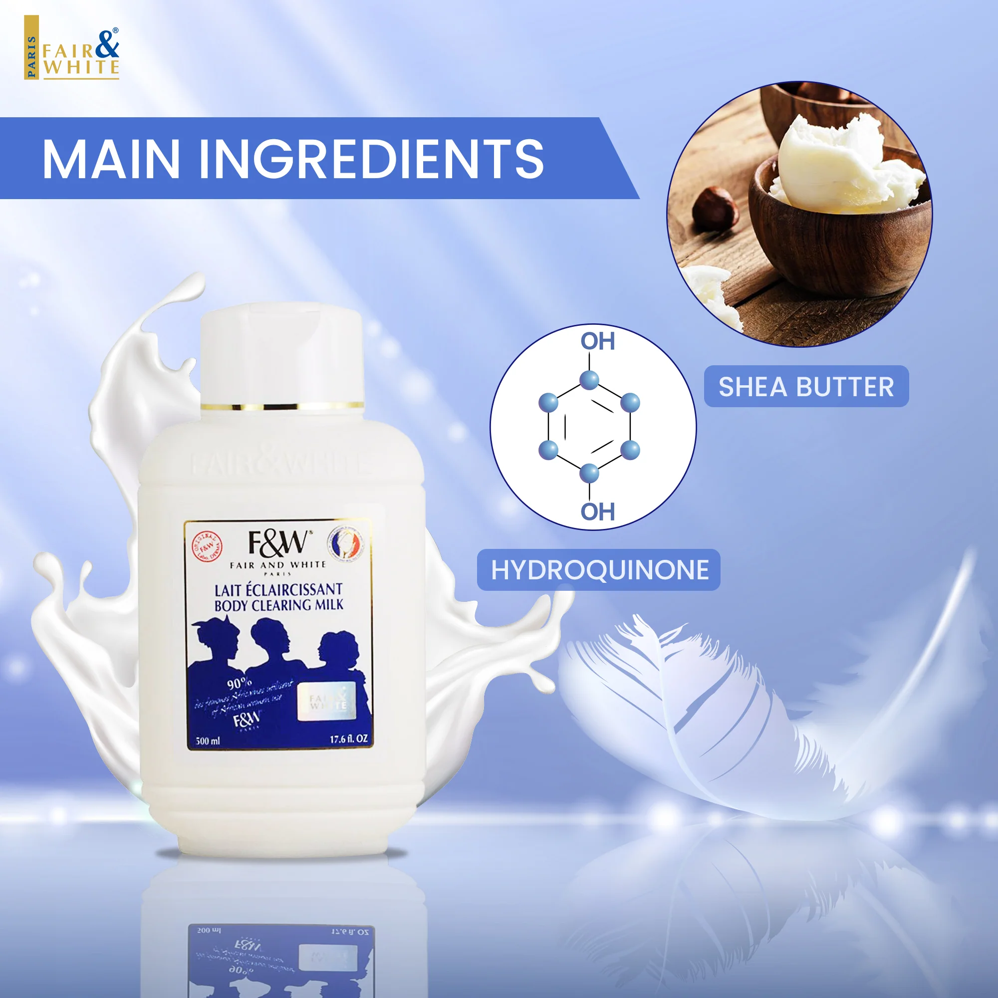 Fair & White Original Body Clearing Milk - Image 3