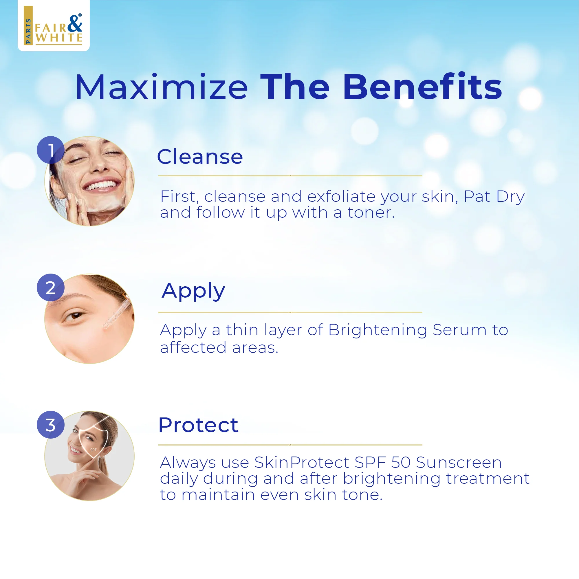 Fair & White Original Brightening Serum - Image 5