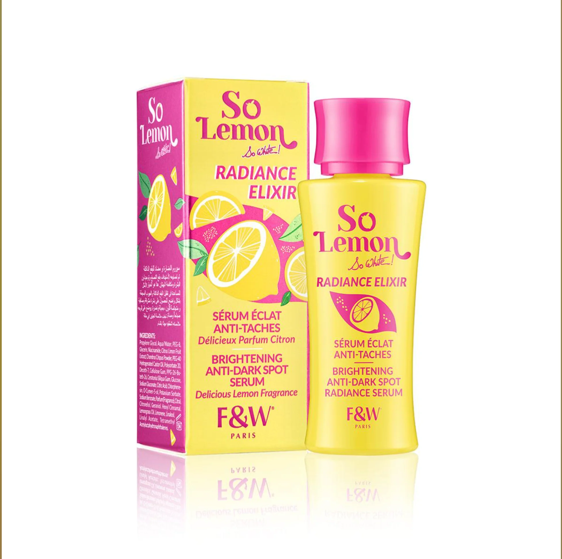 FW So Lemon Radiance Elixir Anti-dark Spot Serum 30ml - Image 3