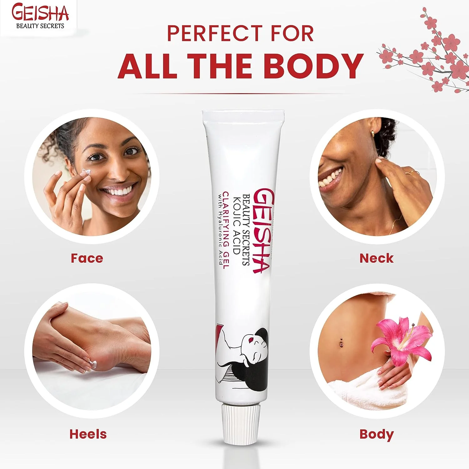 Geisha Clarifying Gel with Kojic Acid & Hyaluronic Acid 30g - Image 4