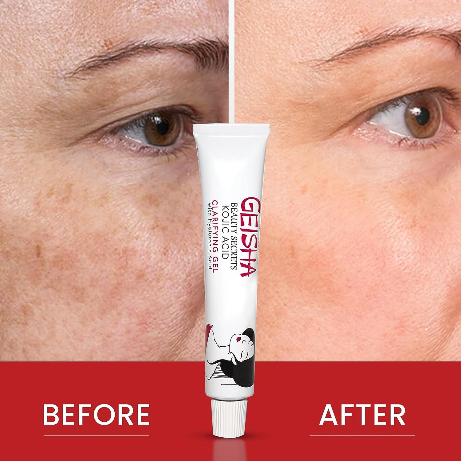 Geisha Clarifying Gel with Kojic Acid & Hyaluronic Acid 30g - Image 6