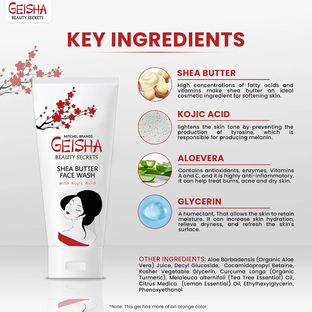 Geisha Face Wash 60ml - Image 6