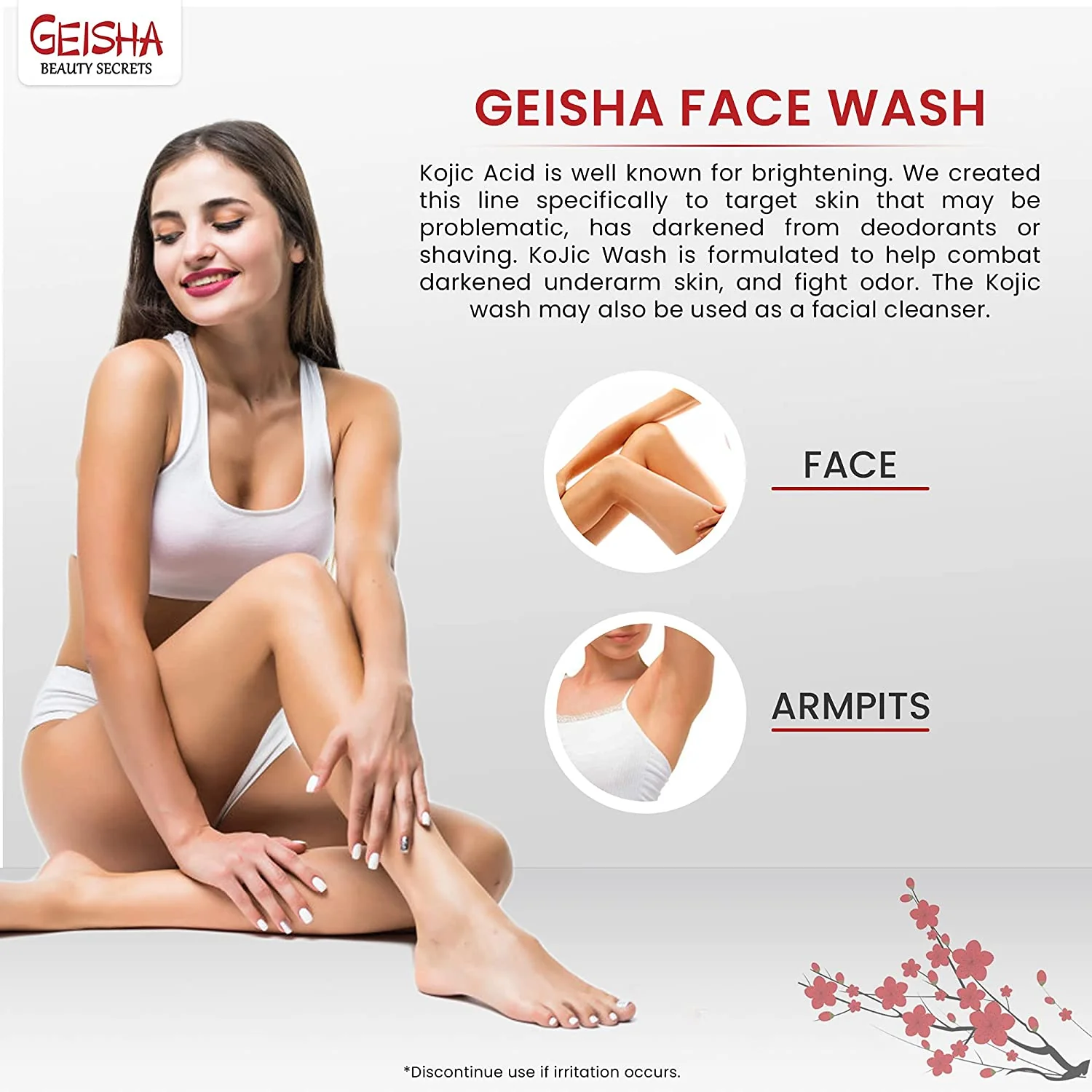 Geisha Face Wash 60ml - Image 7