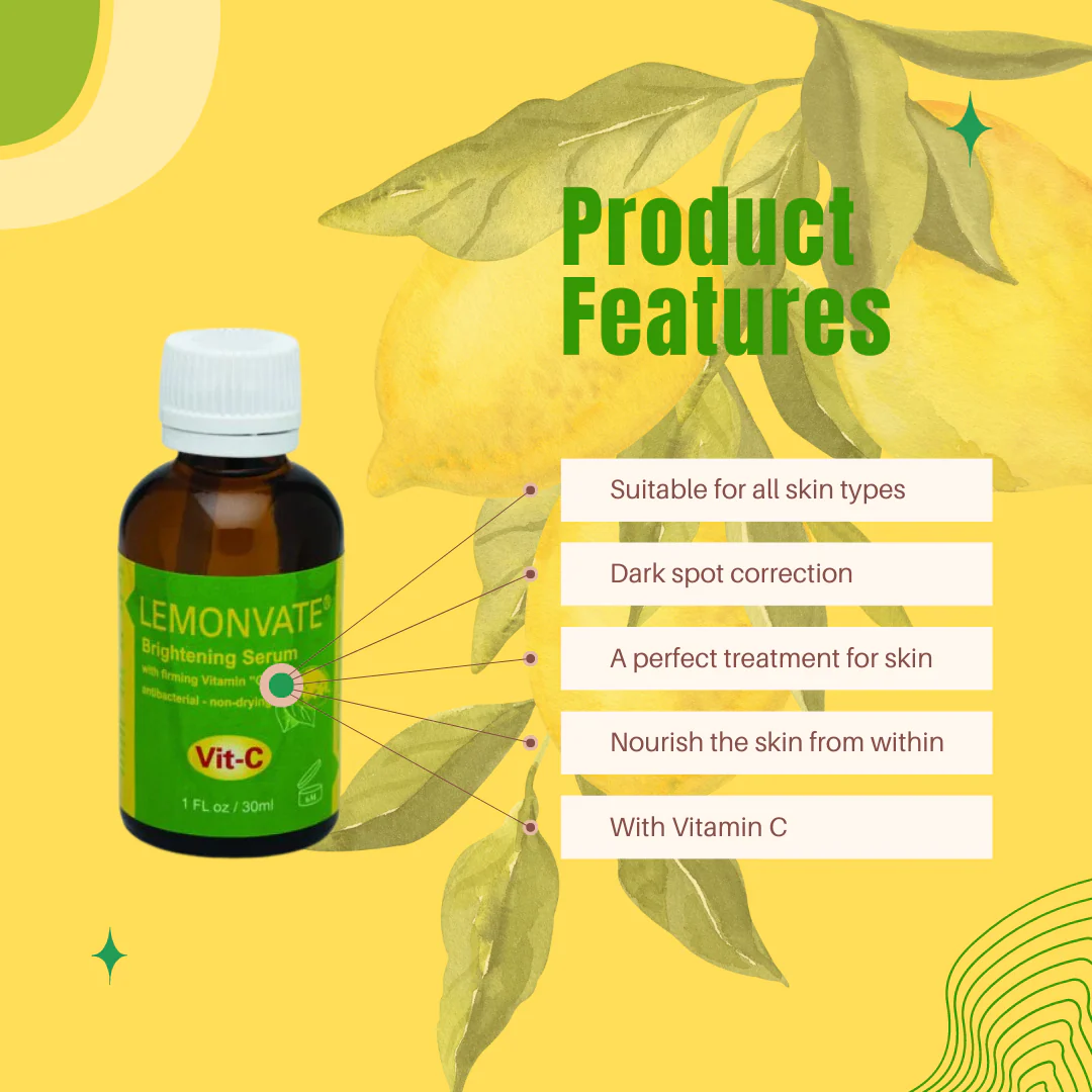 Lemonvate Brightening Serum Vitamin C 30ml - Image 4