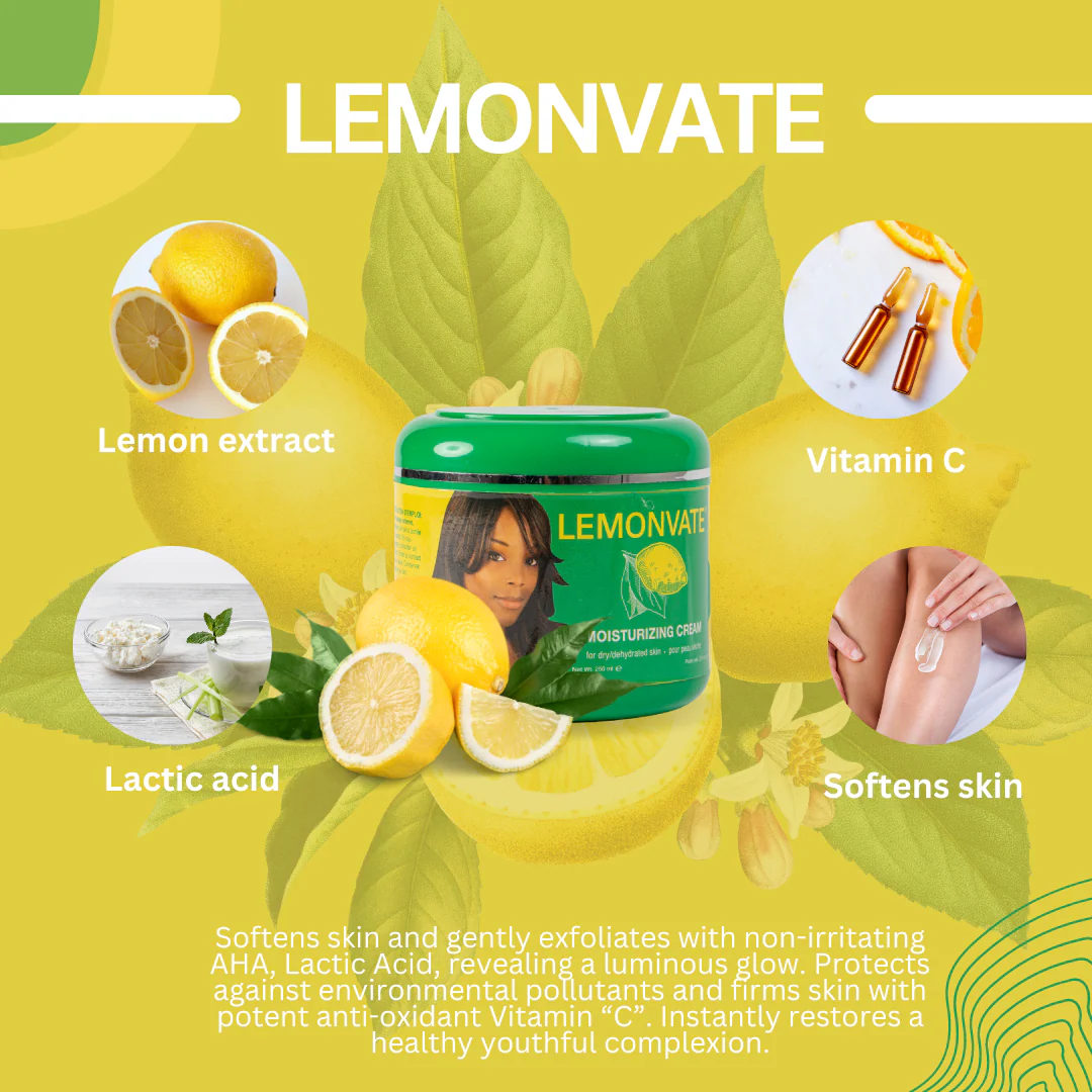 Lemonvate Moisturizing Cream NEW 250ml - Image 3