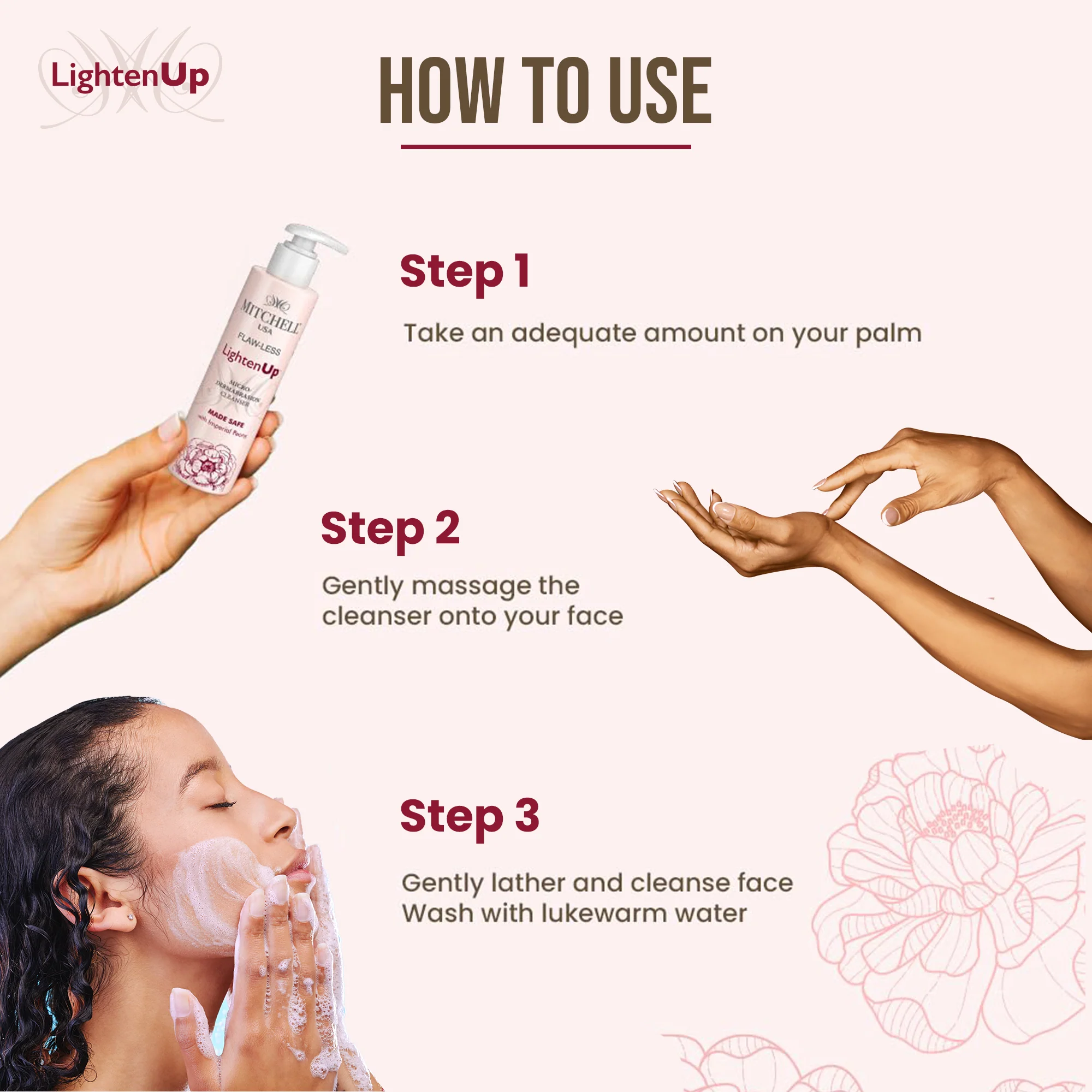 Lighten Up Flaw-Less Micro Dermabrasion Cleanser 150g - Image 14