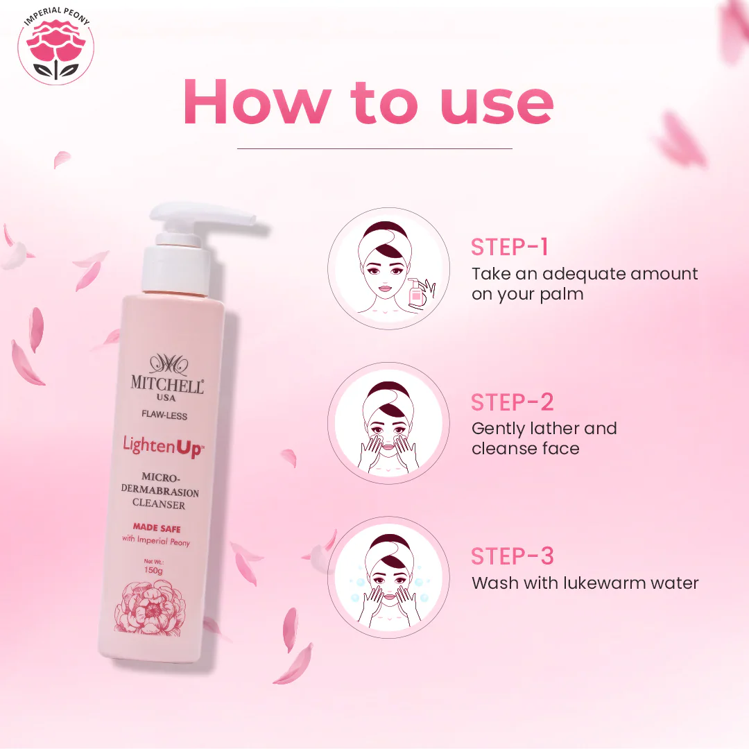 Lighten Up Flaw-Less Micro Dermabrasion Cleanser 150g - Image 5