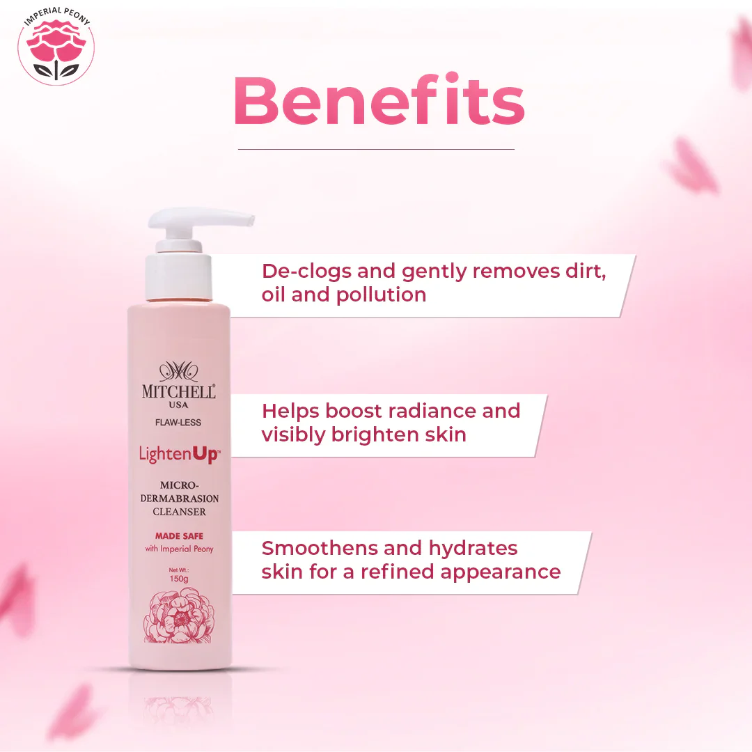 Lighten Up Flaw-Less Micro Dermabrasion Cleanser 150g - Image 6