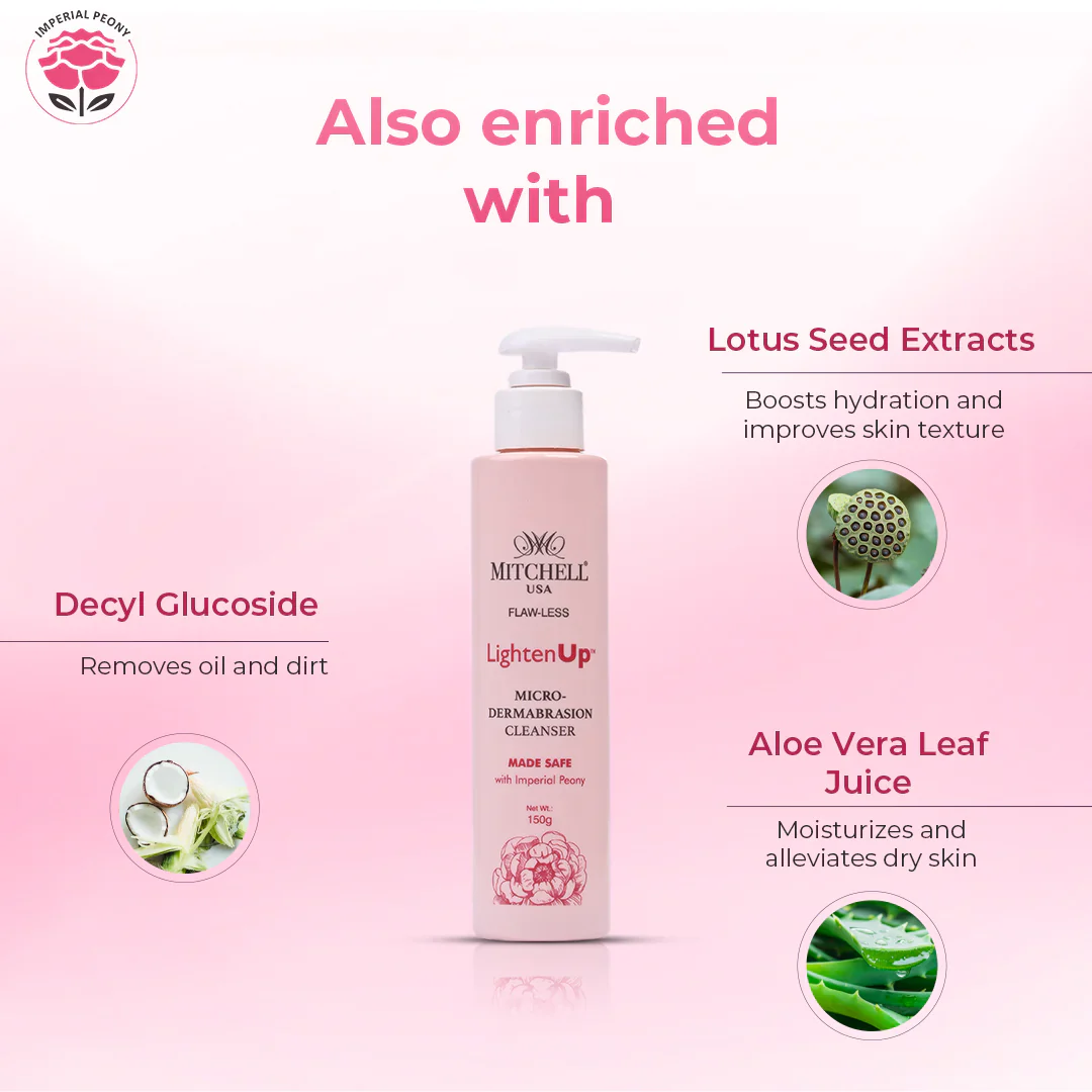 Lighten Up Flaw-Less Micro Dermabrasion Cleanser 150g - Image 7