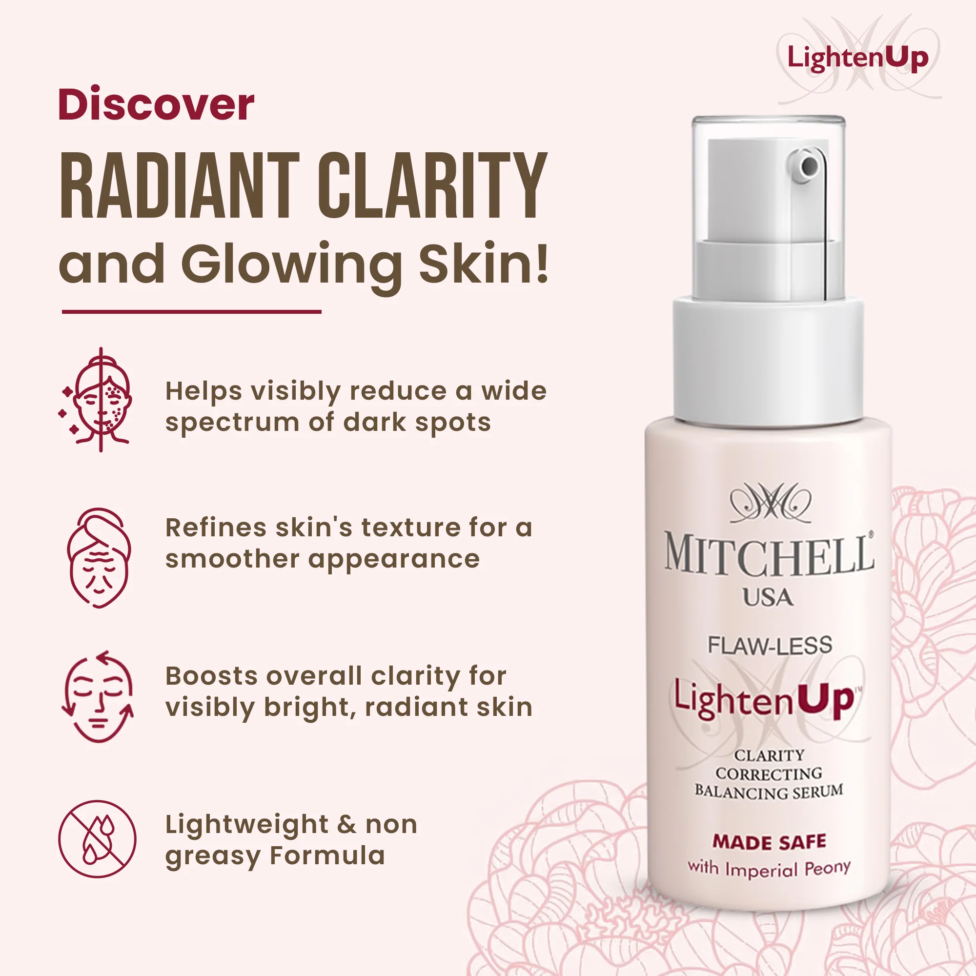 Lighten Up Flaw-Less Clarity Correction Balancing Serum 1.7 fl oz / 50ml - Image 12