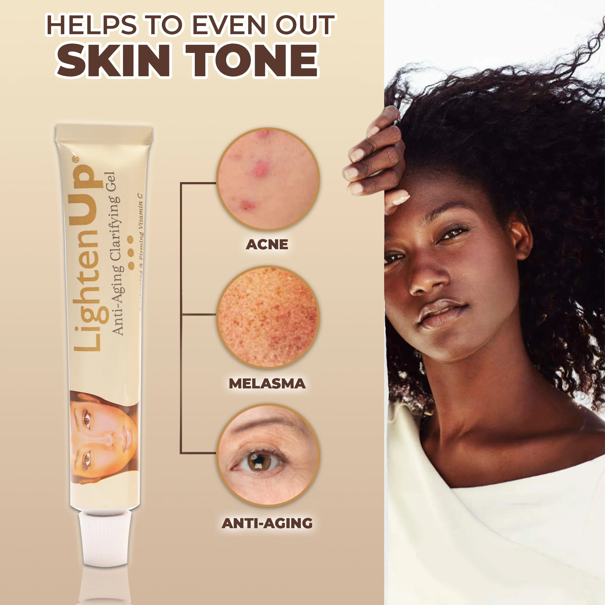 LightenUp Anti-Aging Clarifying Gel - 30g / 1 Oz - Image 3