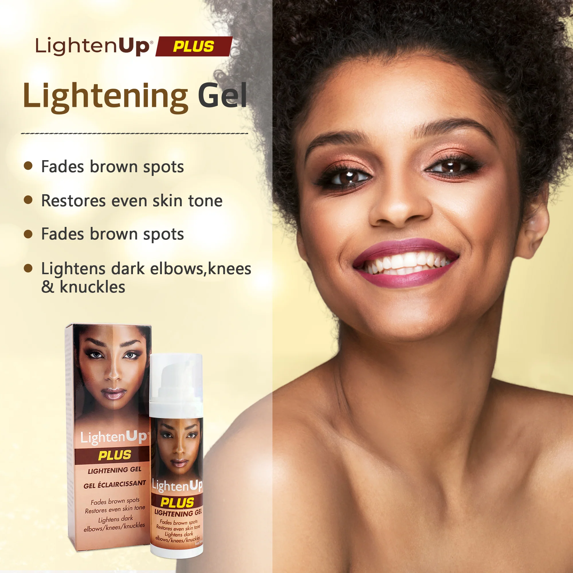 LightenUp Plus Brightening Gel Pump With Alpha Arbutin 30ml / 1 fl oz - Image 3