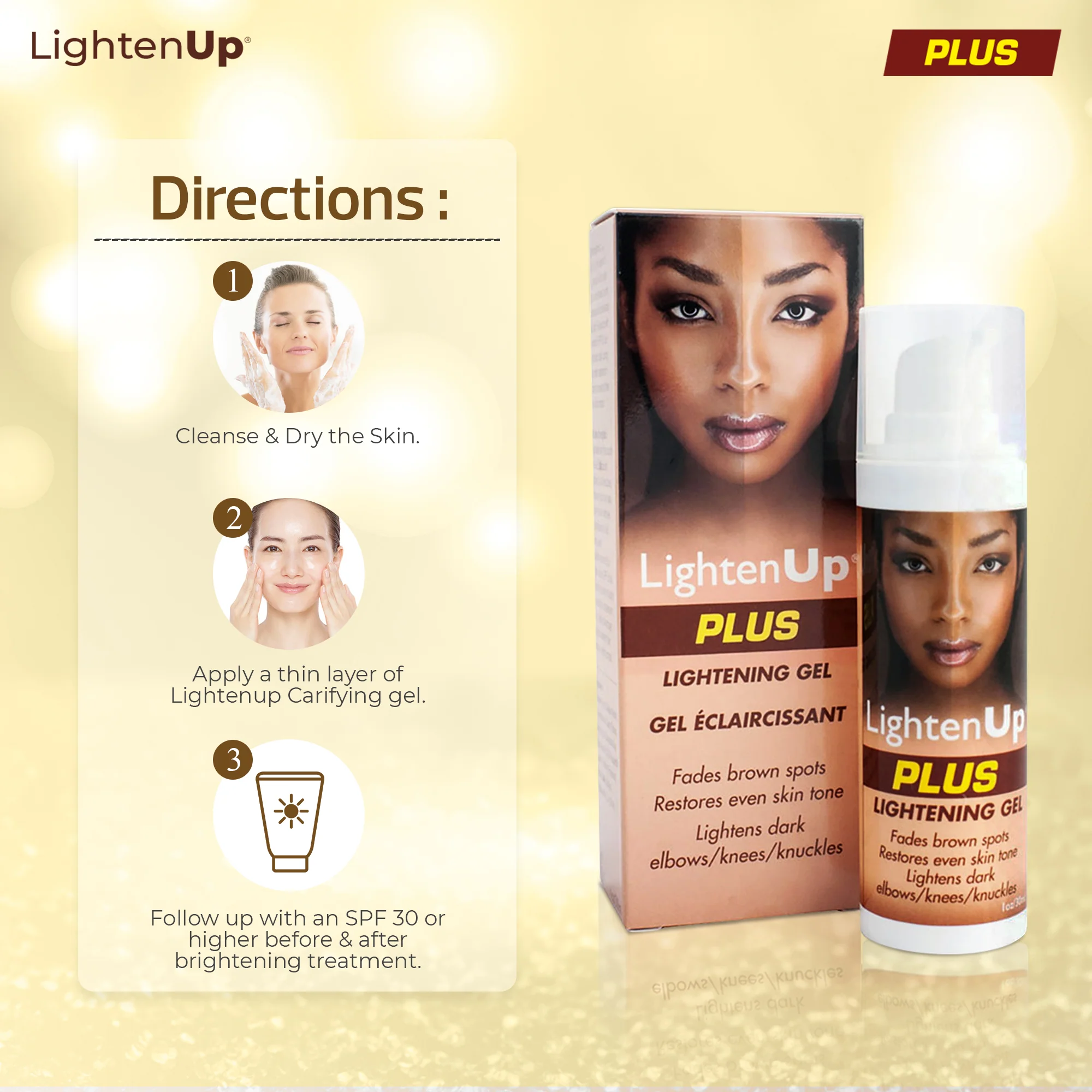LightenUp Plus Brightening Gel Pump With Alpha Arbutin 30ml / 1 fl oz - Image 6