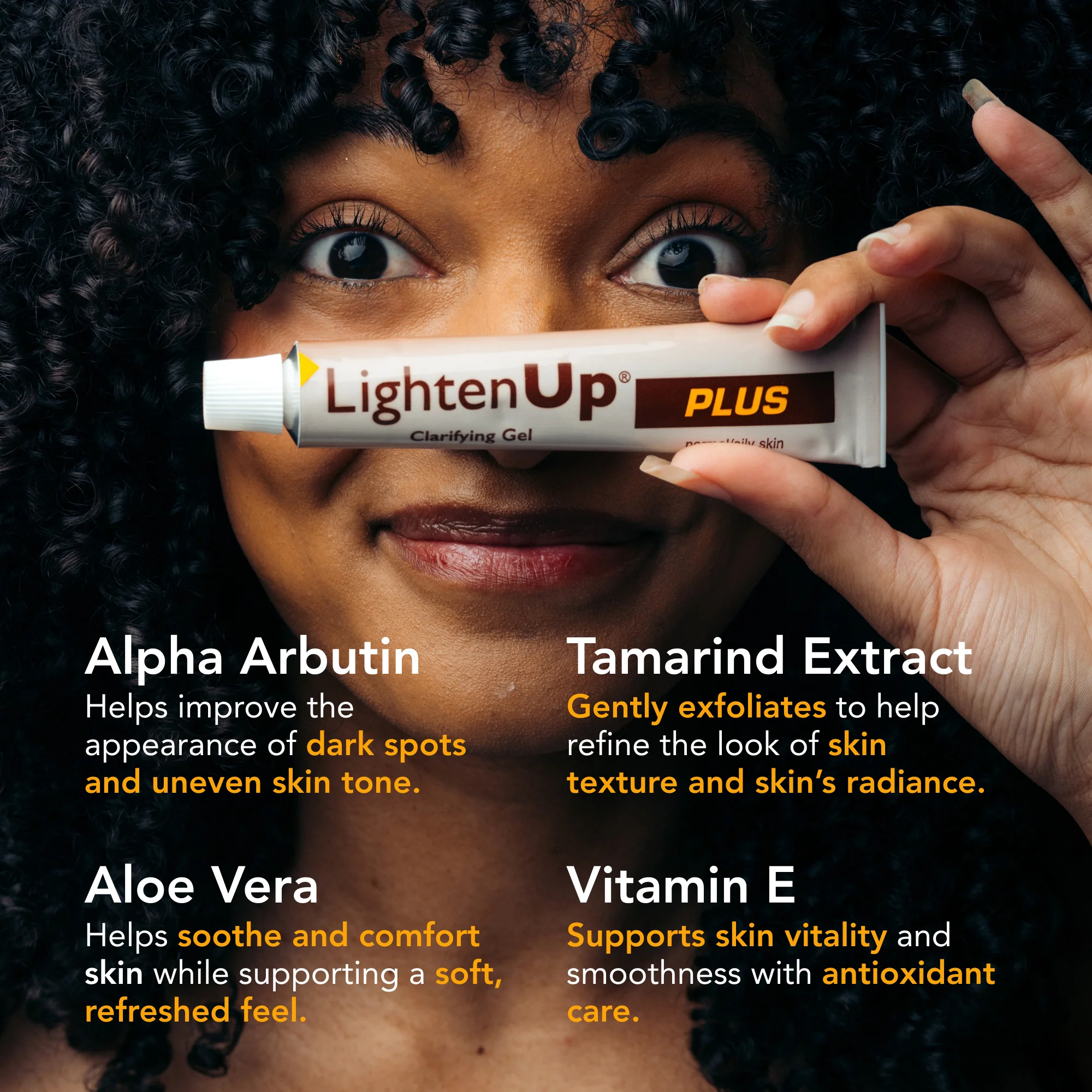LightenUp Plus Clarifying Gel Tube With Alpha Arbutin 30g / 1 oz - Image 5