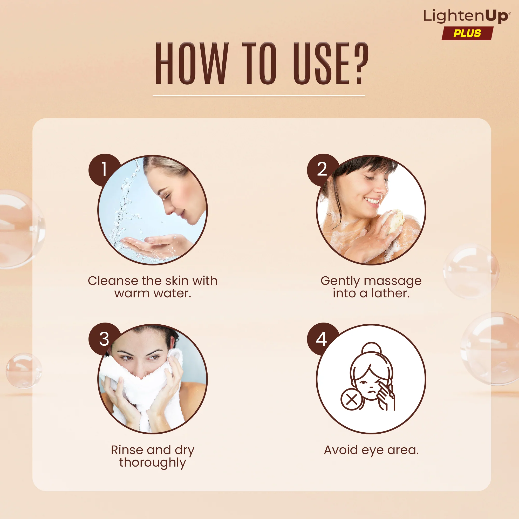 LightenUp Plus Papaya Bathing Bar With Shea Butter 80g / 2.82 fl oz - Image 6