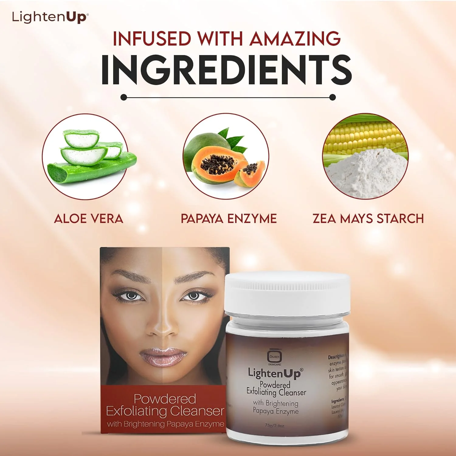 LightenUp Plus Powdered Exfoliating Cleanser 75g / 2.6 fl oz - Image 7