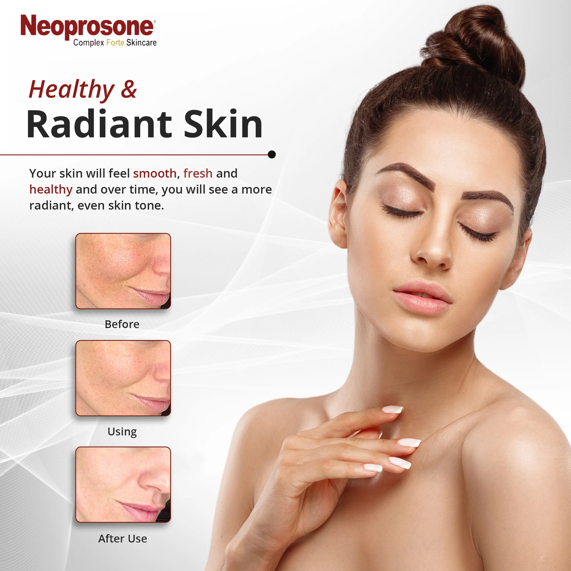 Neoprosone Brightening Serum - For Clear Skin - 30 ml / 1 oz - Image 5