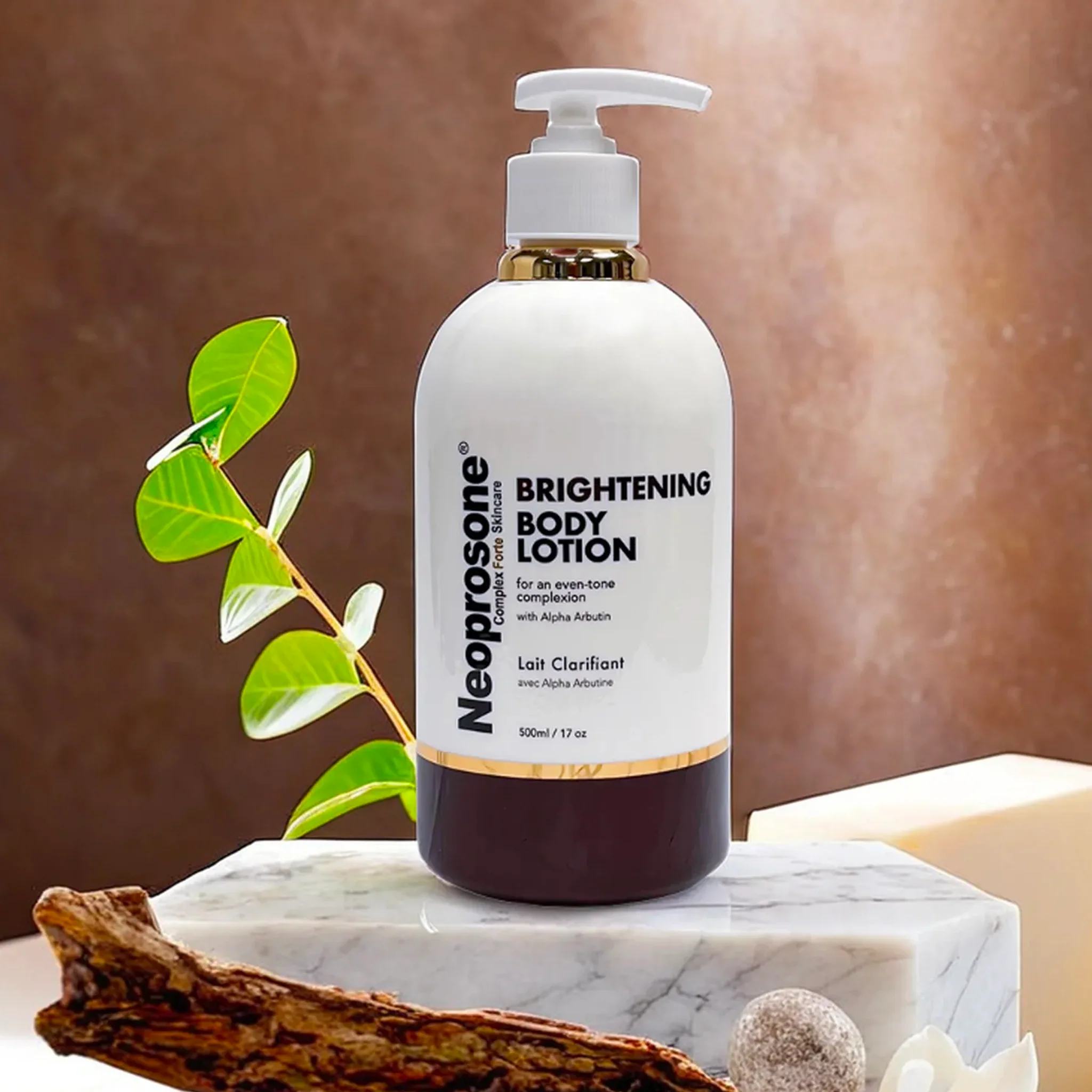 Neoprosone Brightening Body Lotion with Pump – 400ml / 13.5 oz - Image 3