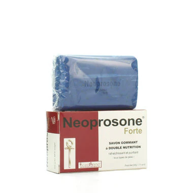 Neoprosone Exfoliating Soap - Cleansing Bar Soap - 200g / 7.1oz - Image 5