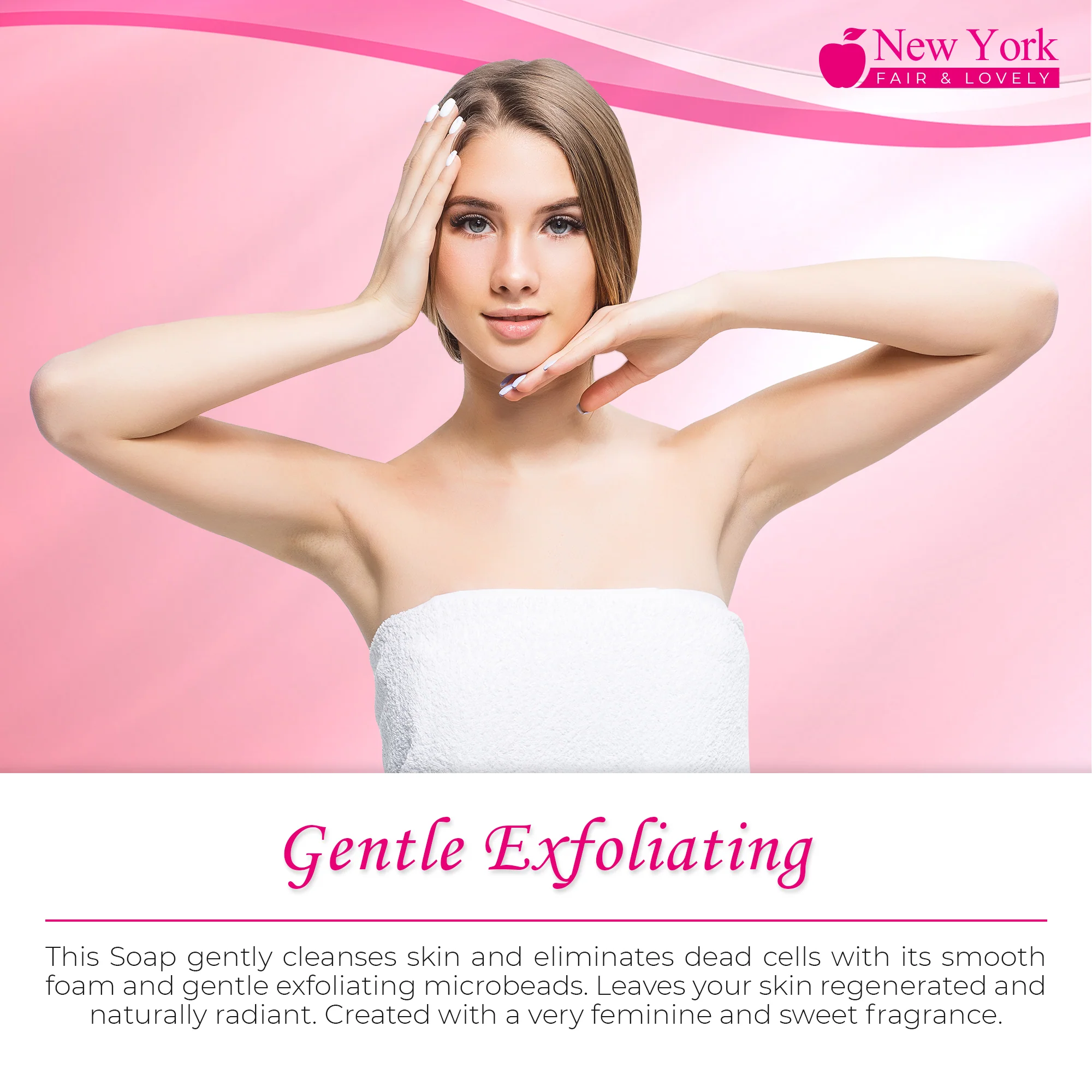 New York Fair & Lovely Exfoliating Soap 200G - Image 3