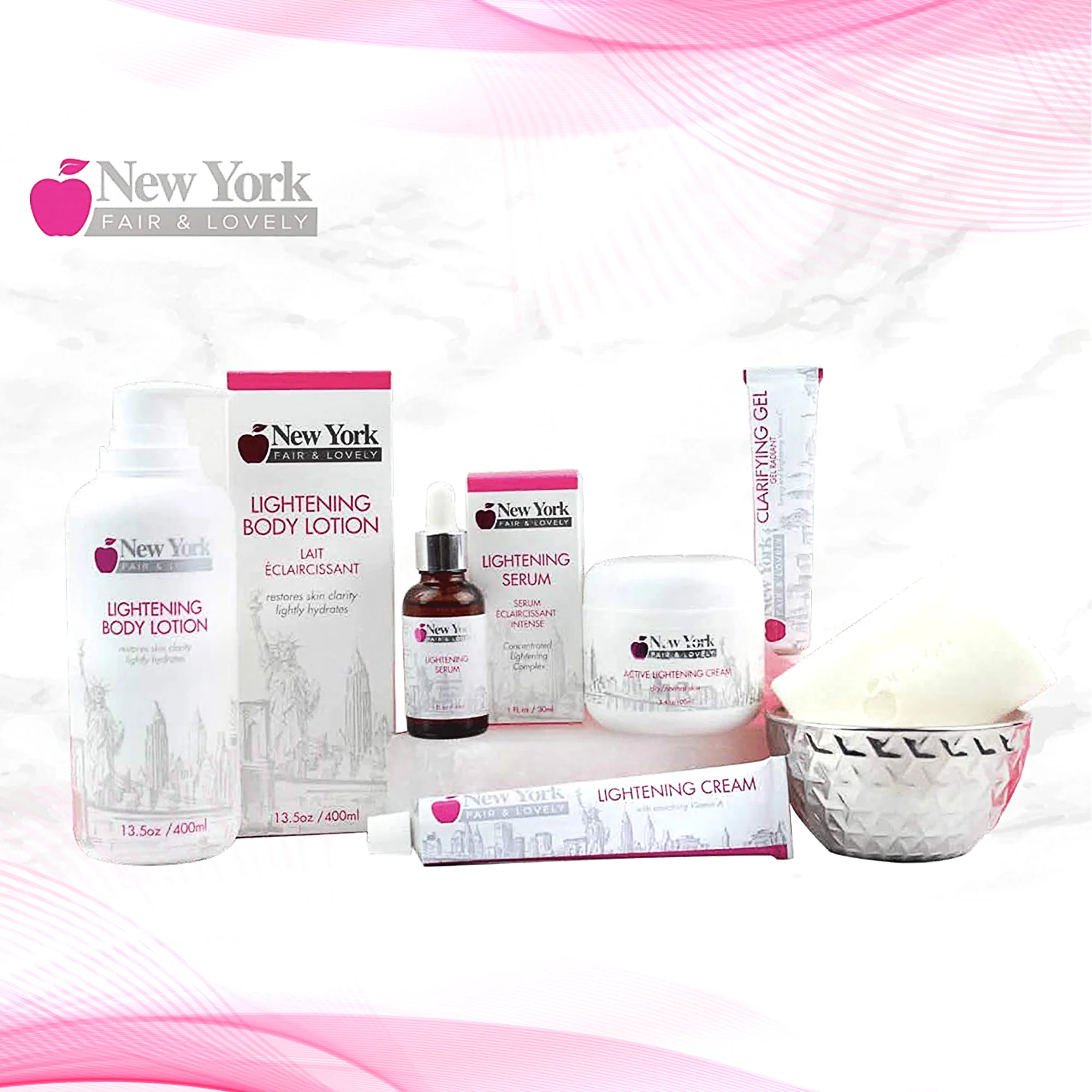 New York Fair & Lovely Brightening Body Lotion - 400ml / 13.5 Oz - Image 3