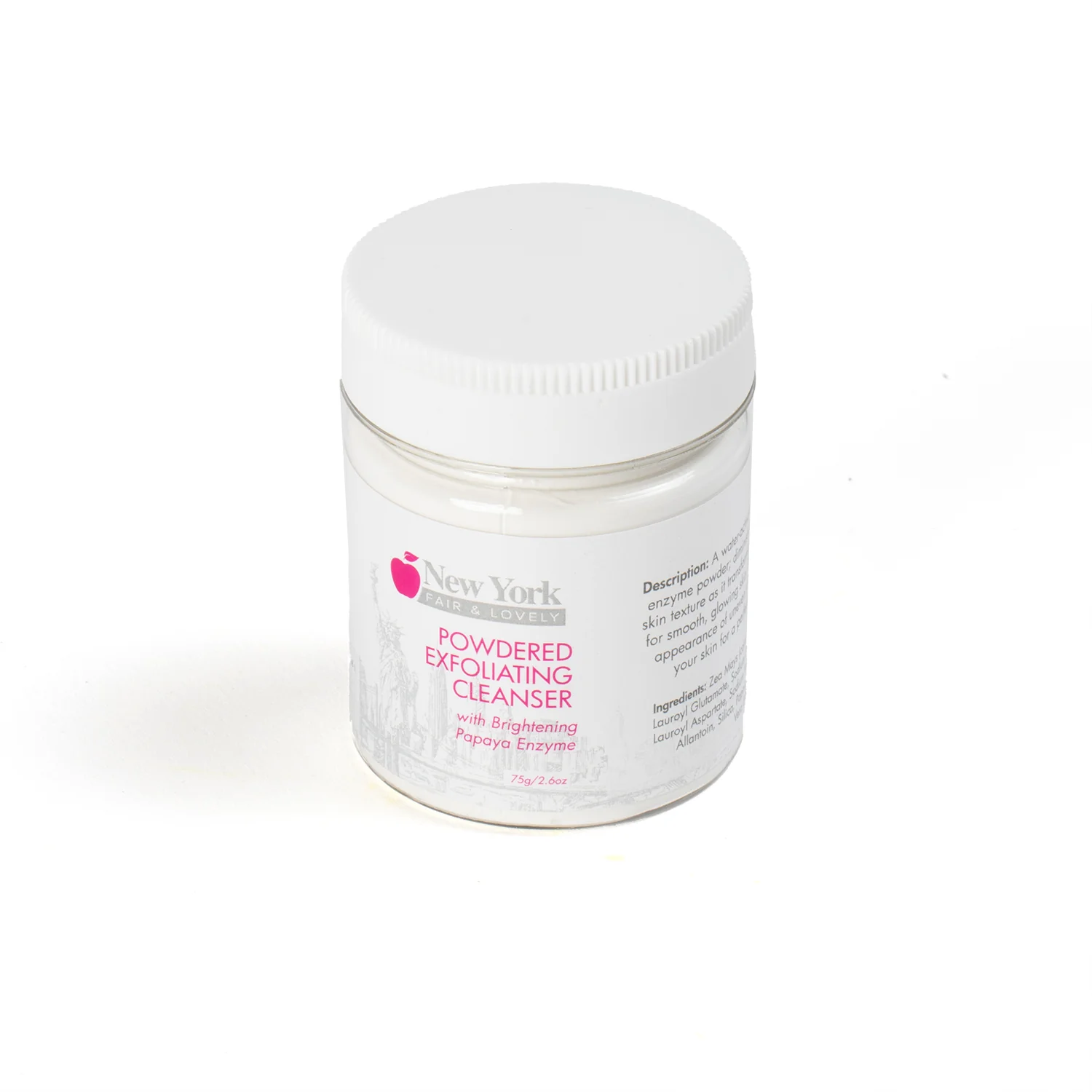 New York Fair & Lovely Powdered Exfoliating Cleanser 75g - Image 3