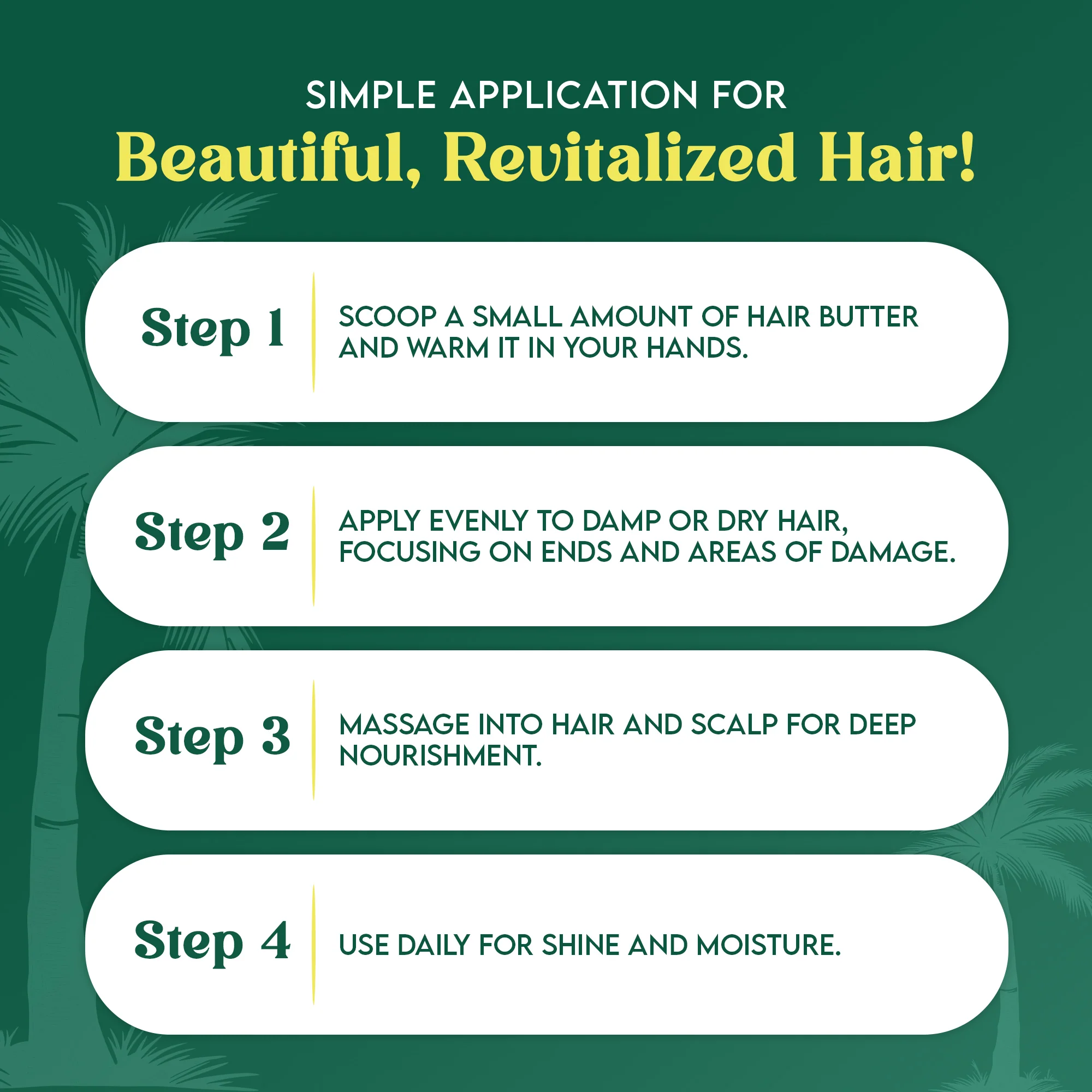 Organic Extract Batana Oil Hair Butter 4 oz / 118ml - Image 6