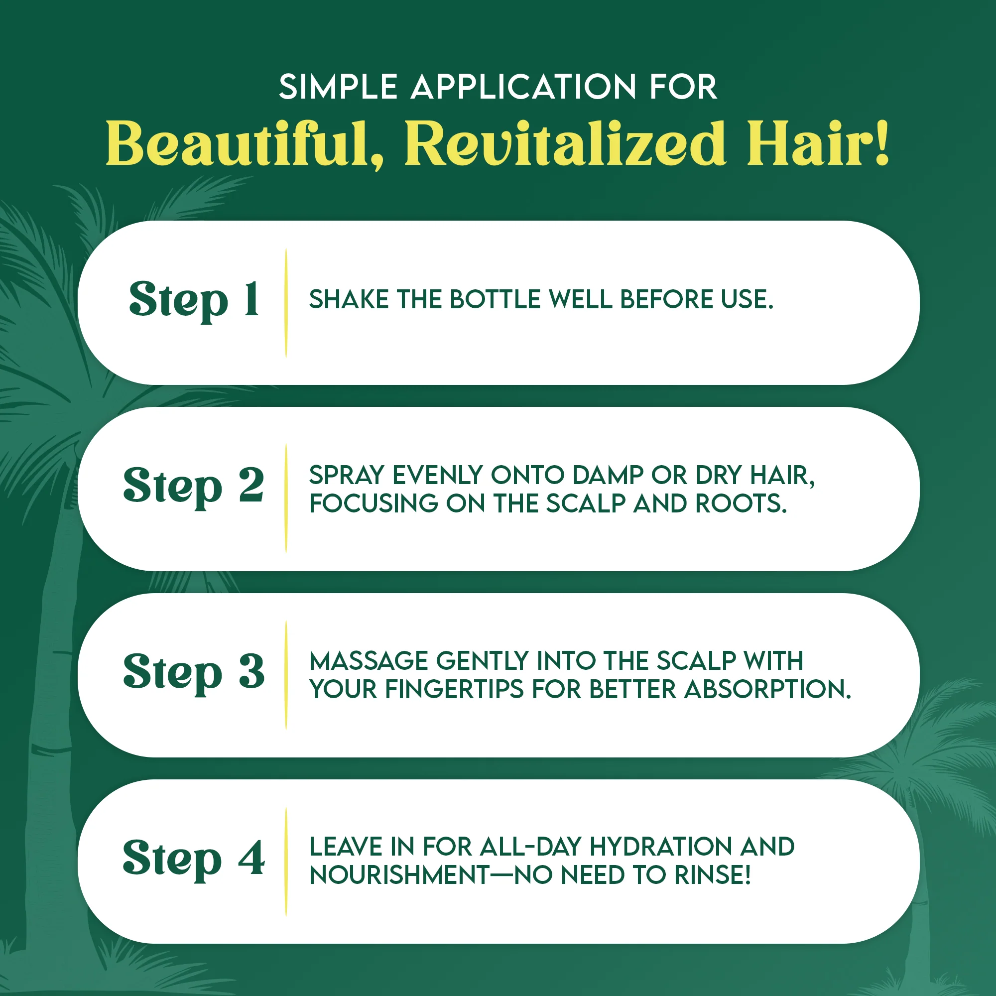 Organic Extract Batana Oil Stimulating Leave in Hair Growth Mist 8 oz / 236ml - Image 6