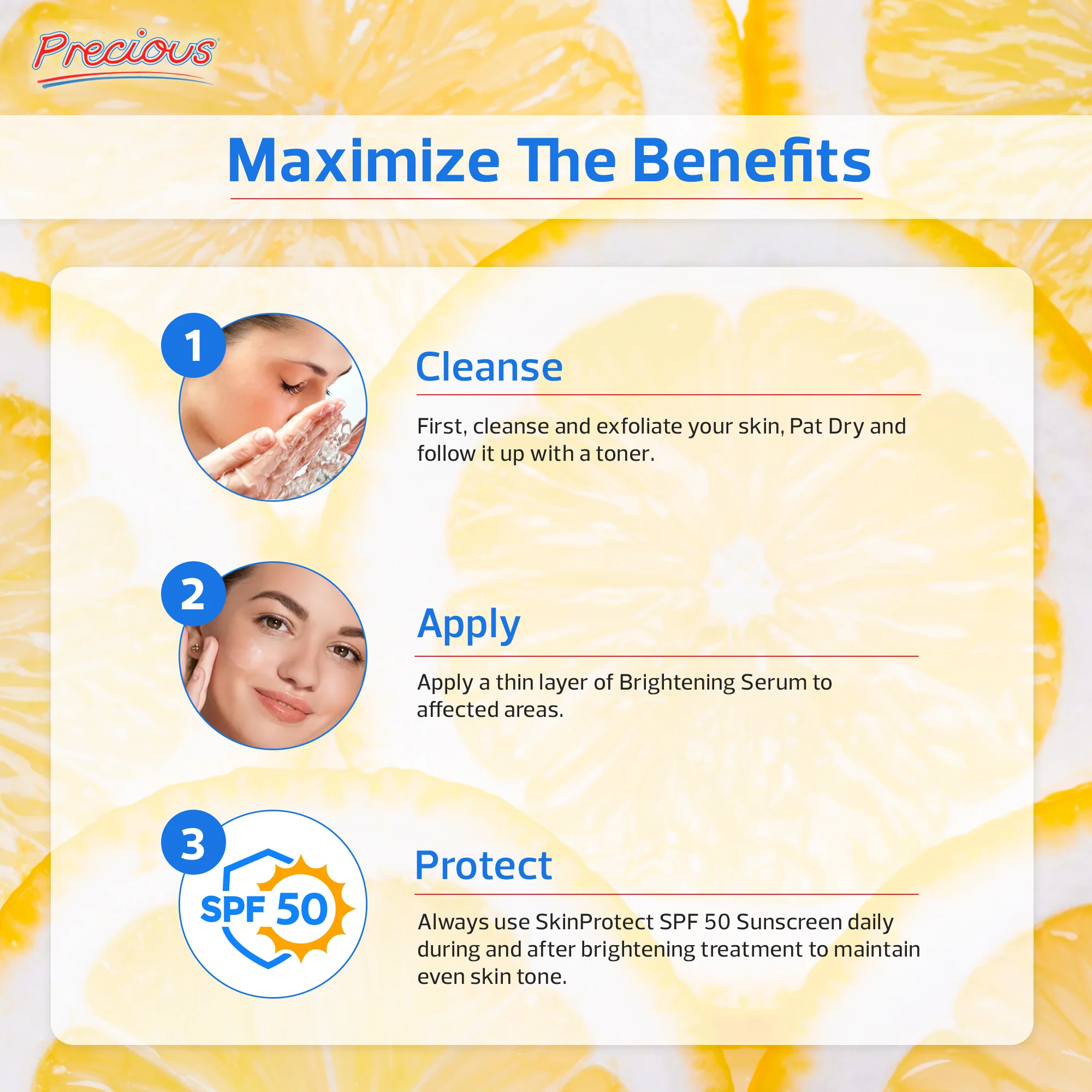 Precious Brightening Serum with Vitamin C 30ml - Image 5