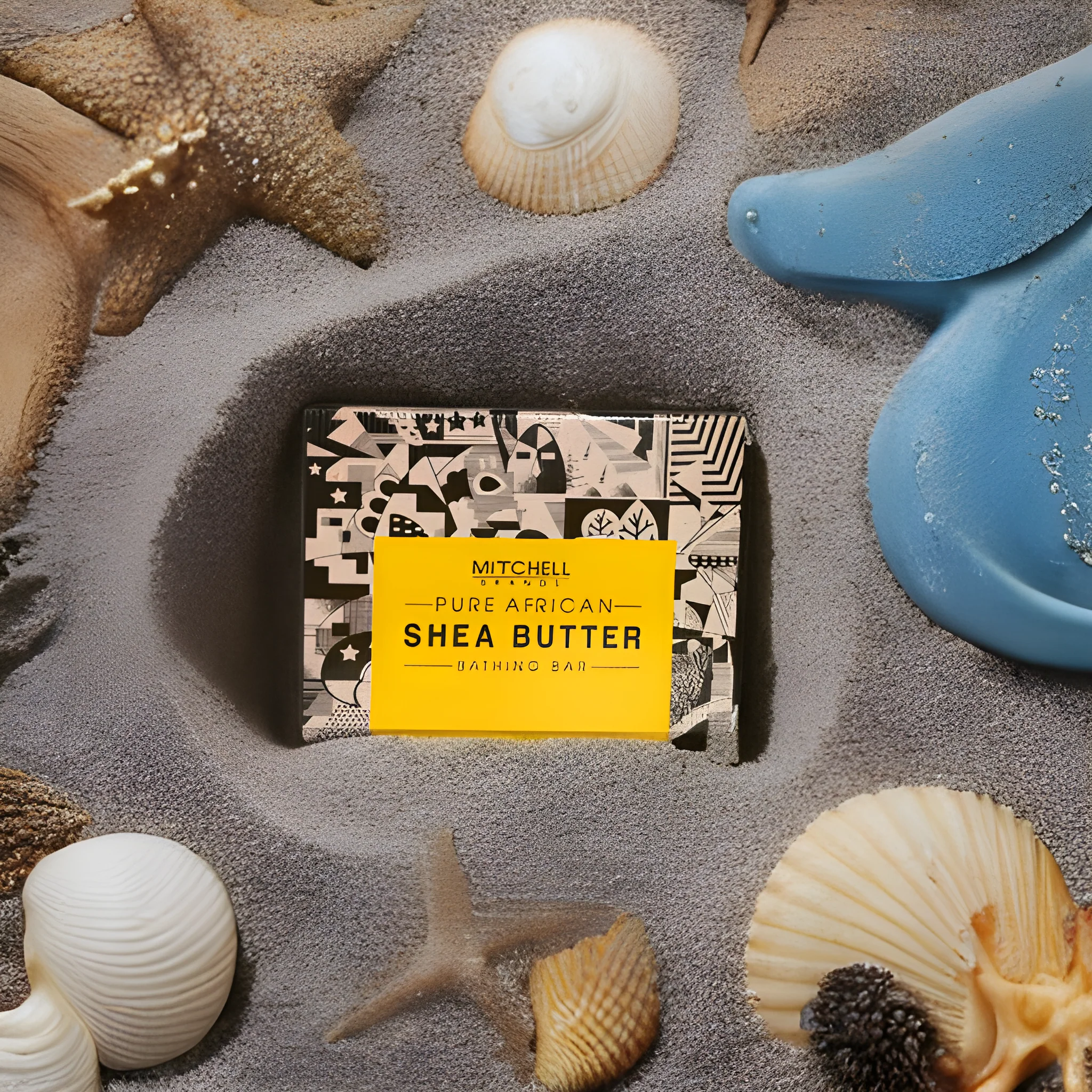 Pure African Shea Butter Bathing Bar 100g - Image 3