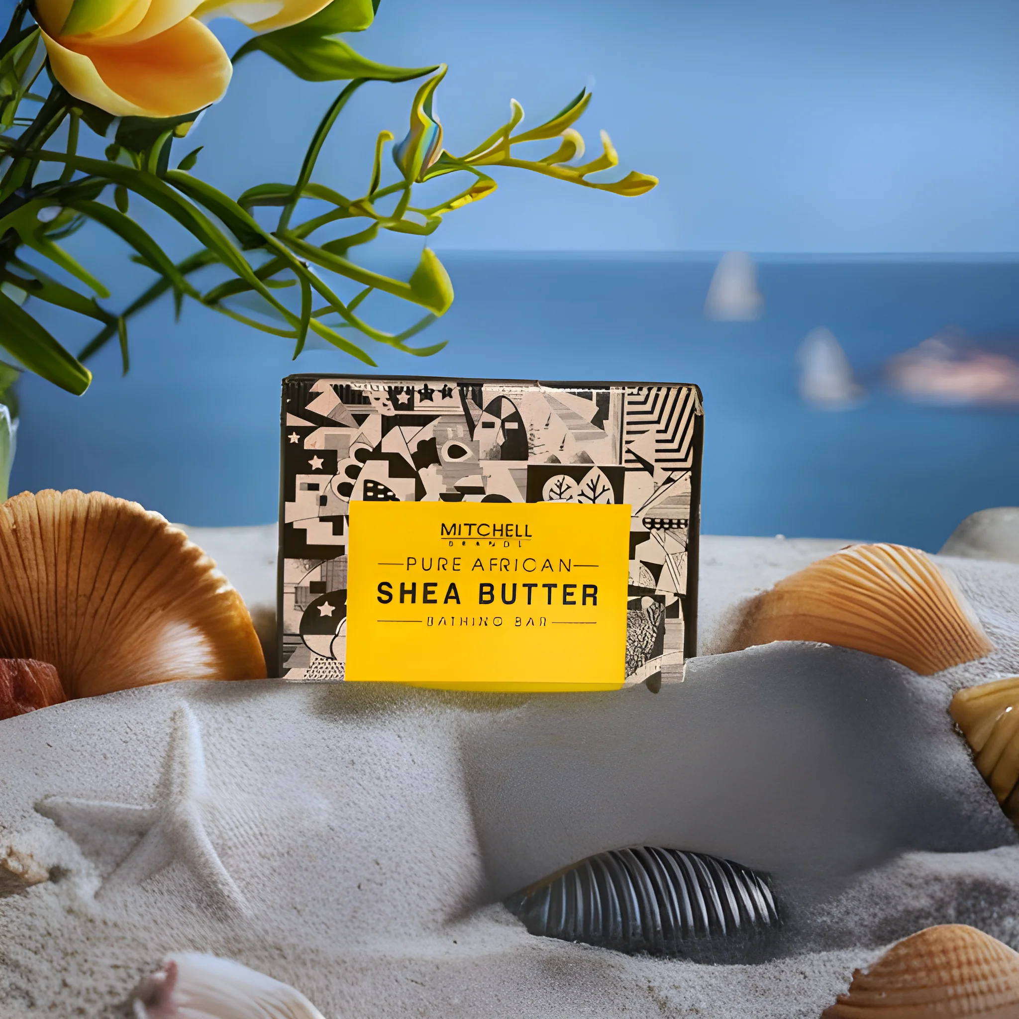 Pure African Shea Butter Bathing Bar 100g - Image 4