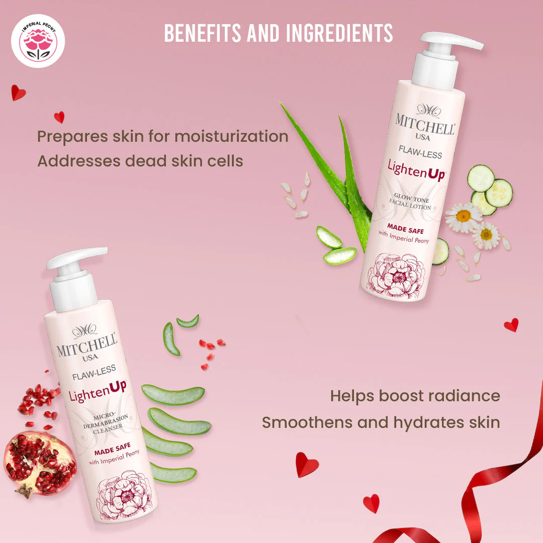 Radiant Duo: LightenUp Cleanser + Glow Tone Toner - Image 3