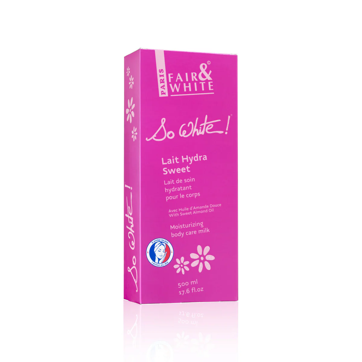 Fair And White So White Moisturizing Body Lotion With Almond Oil 500ml / 17.6 fl oz - Image 3