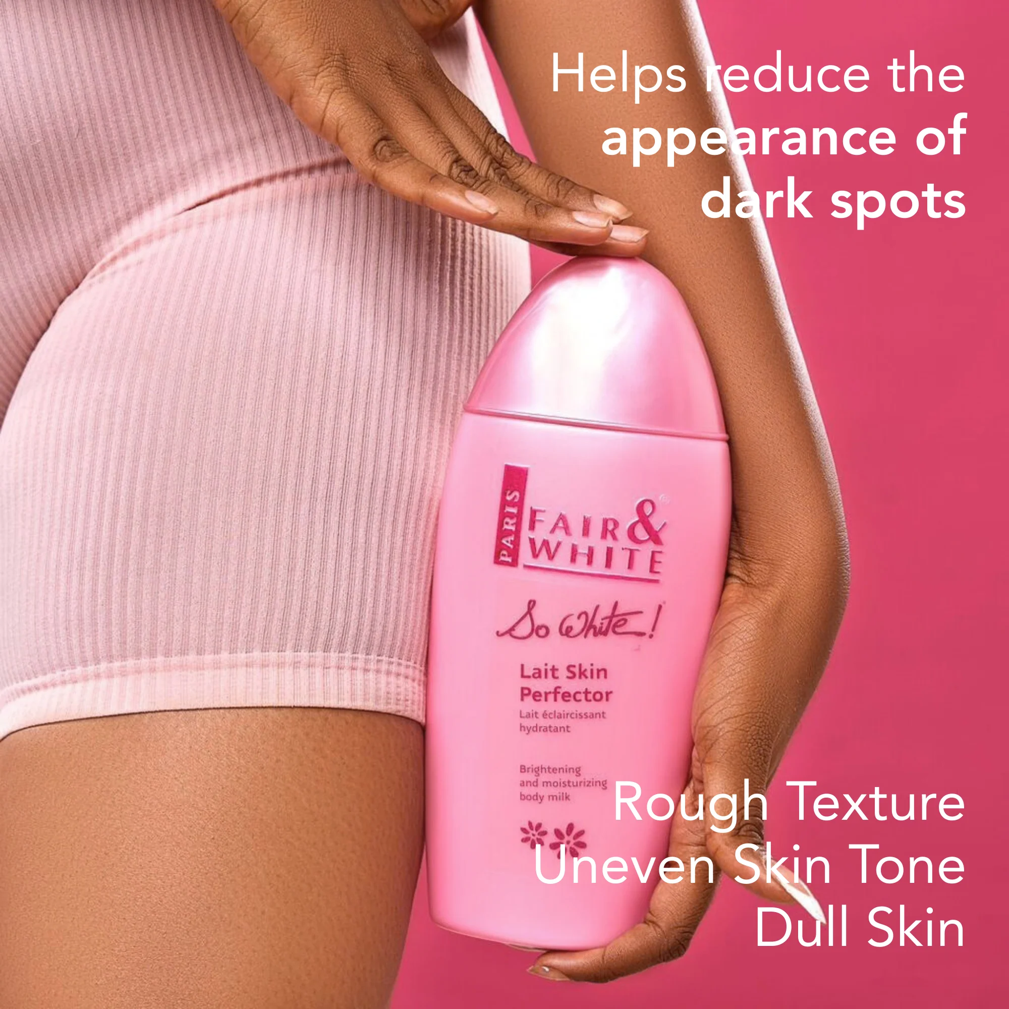 Fair And White So White Skin Perfector Brightening Body Lotion 500ml / 17.6 fl oz - Image 3