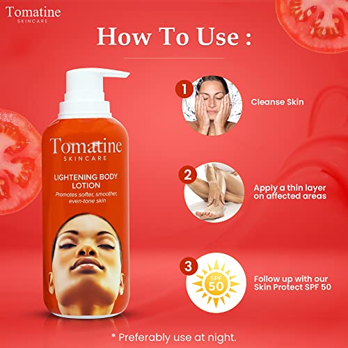 Tomatine Brightening Body Lotion 400ml - Image 4